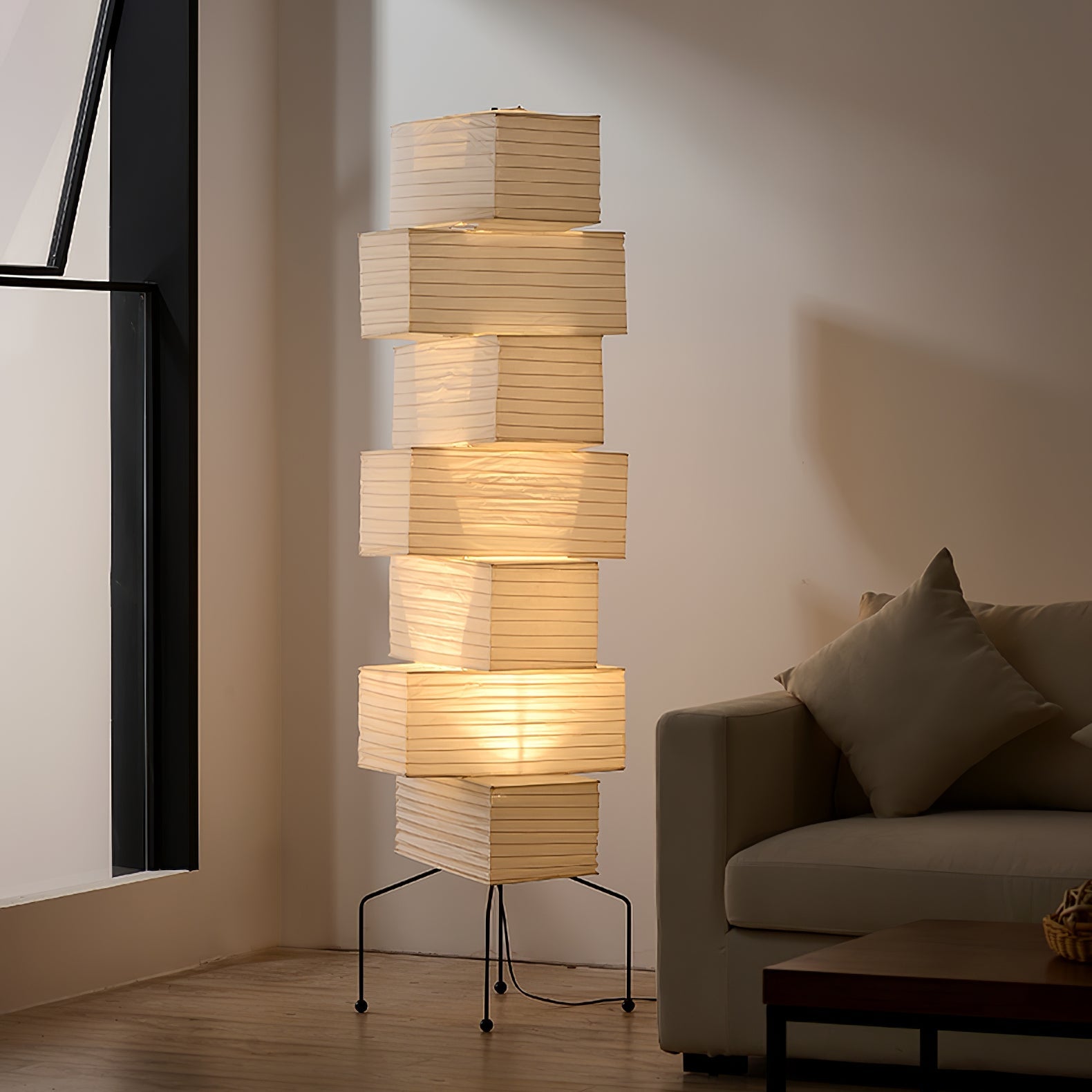 Lana Stacked Floor Lamp - Blowlighting
