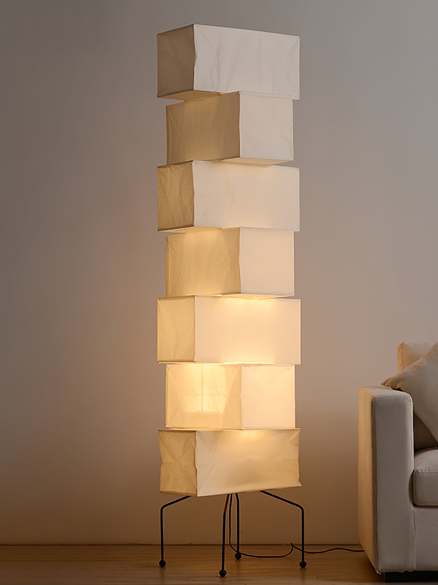 Lana Stacked Floor Lamp - Blowlighting