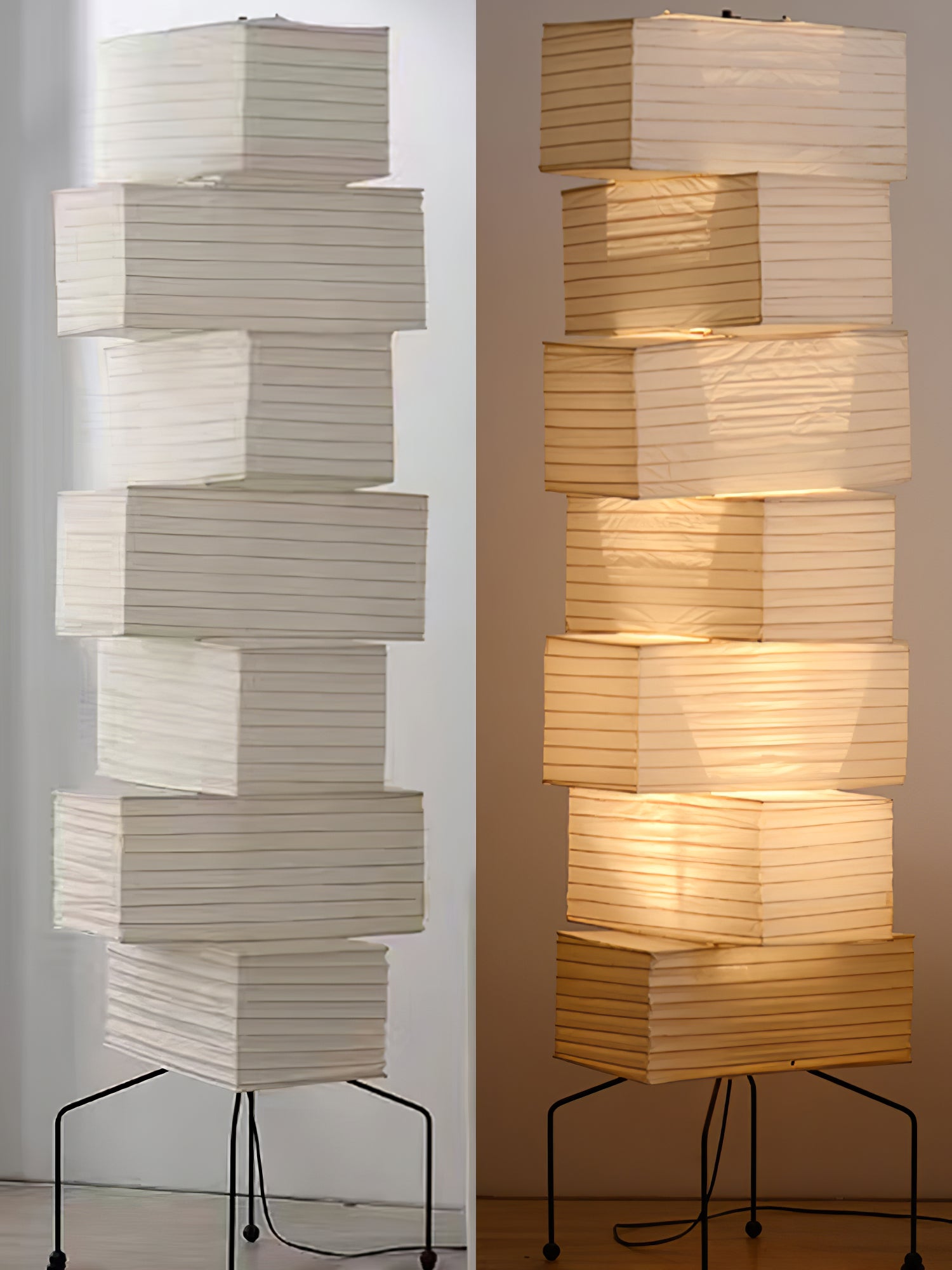 Lana Stacked Floor Lamp - Blowlighting
