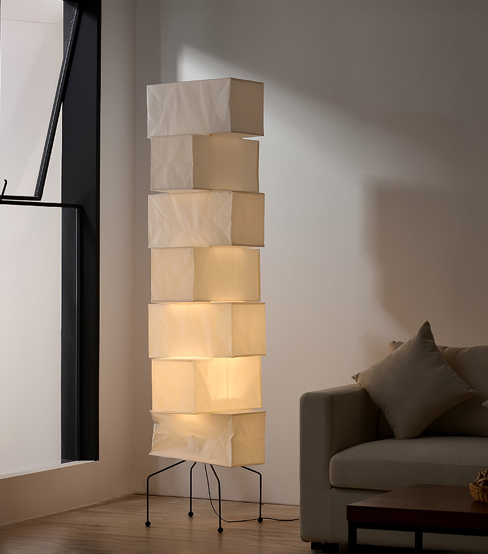 Lana Stacked Floor Lamp - Blowlighting