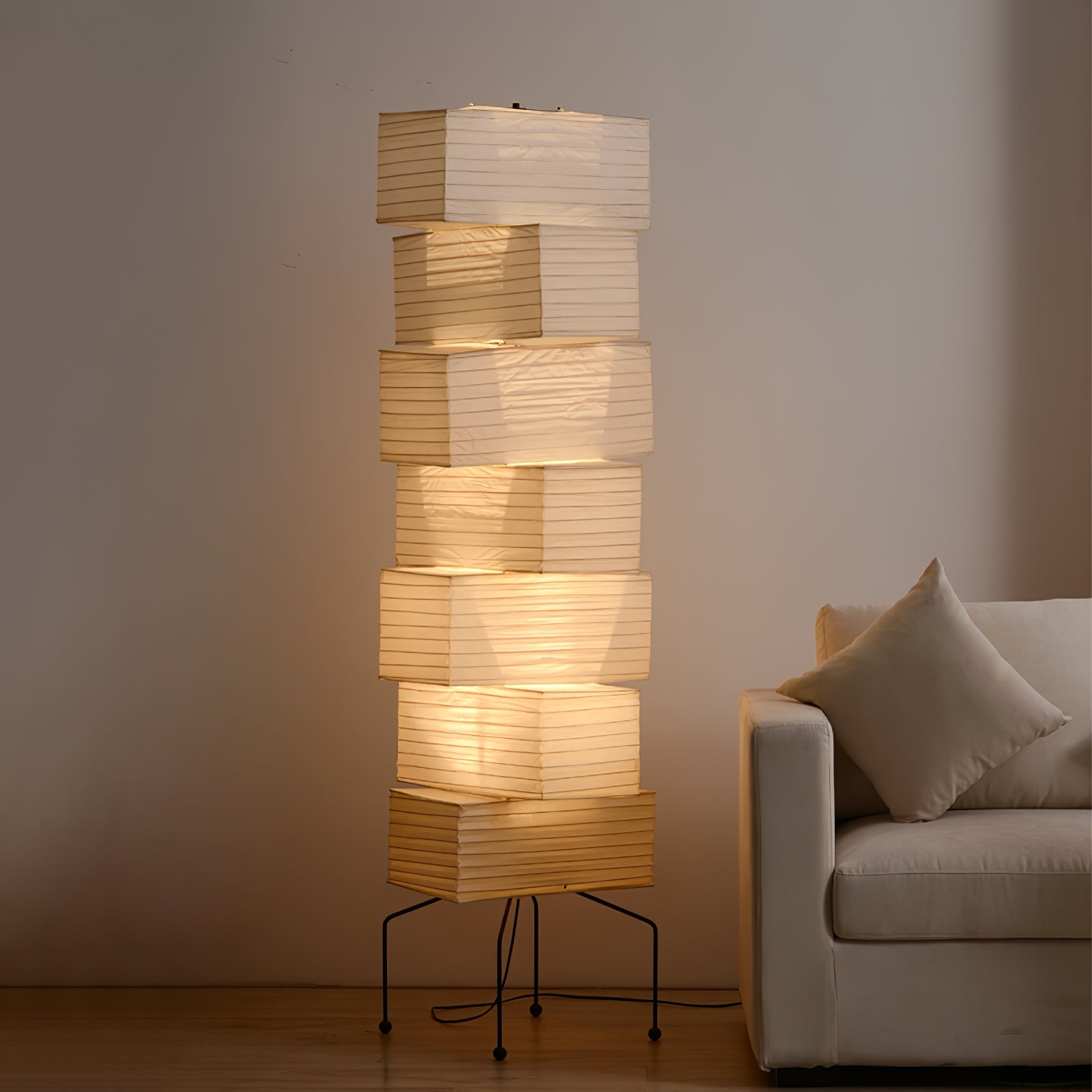 Lana Stacked Floor Lamp - Blowlighting