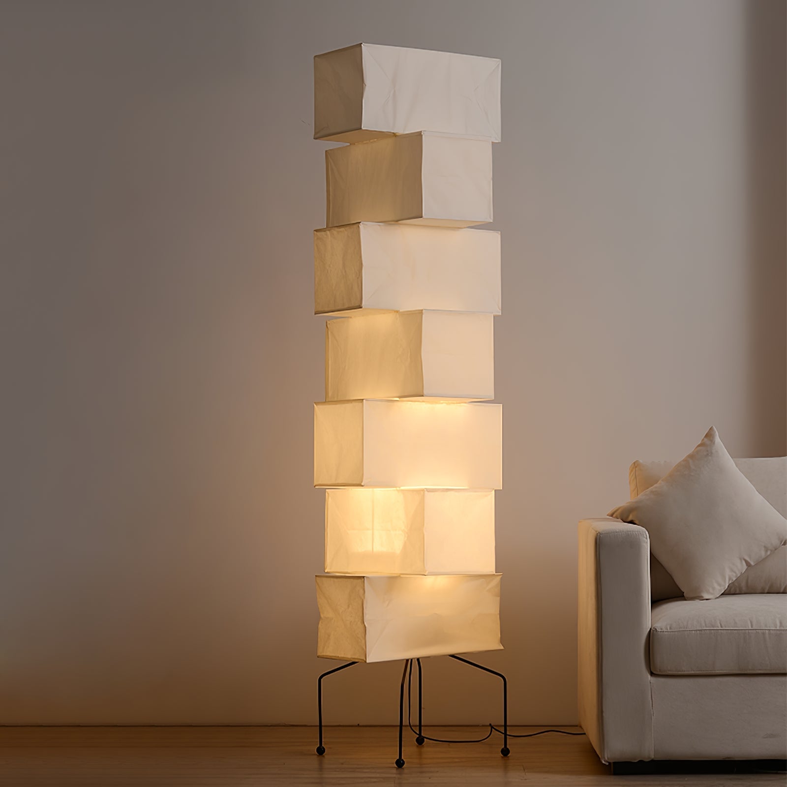 Lana Stacked Floor Lamp - Blowlighting