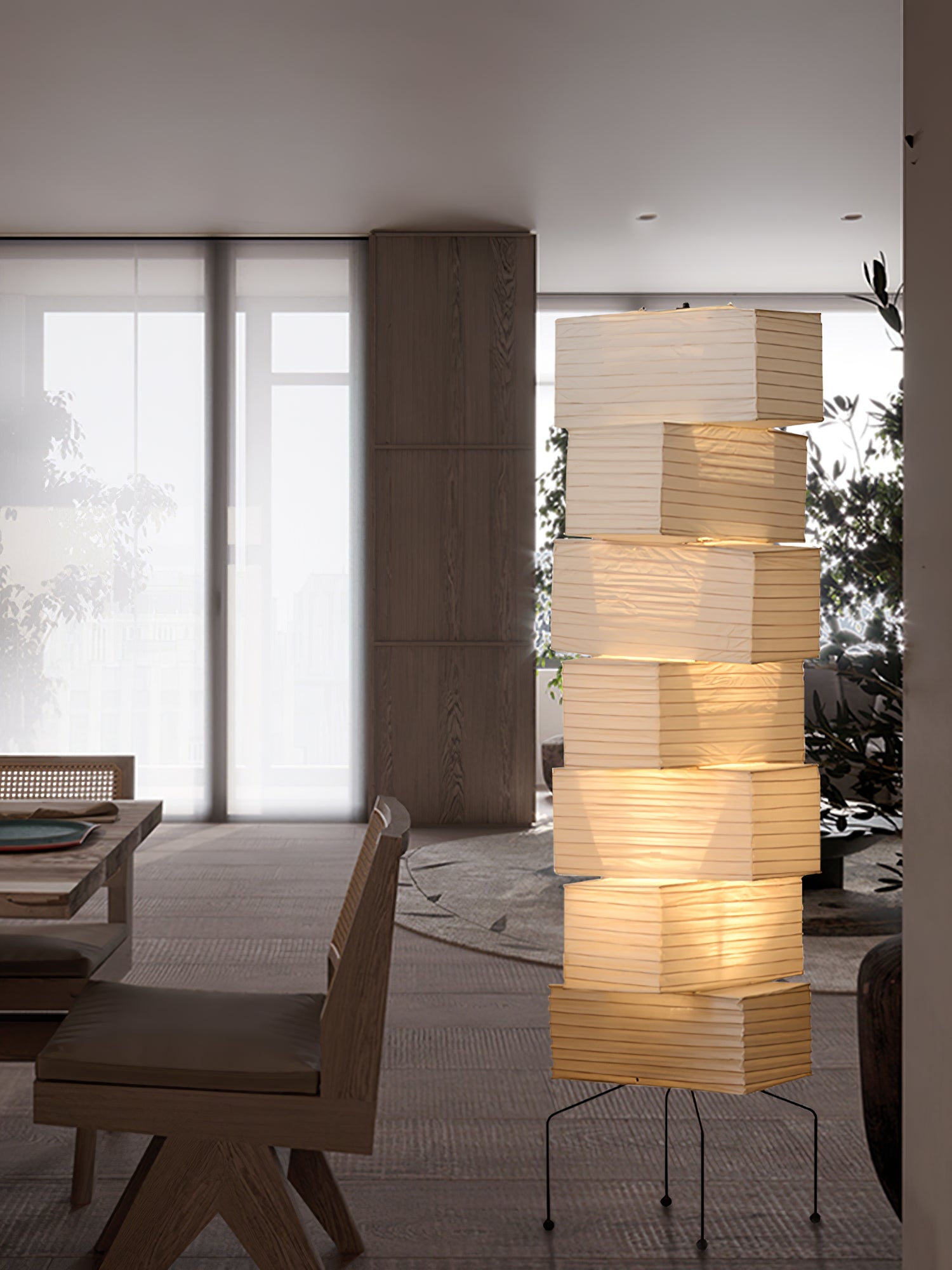 Lana Stacked Floor Lamp - Blowlighting
