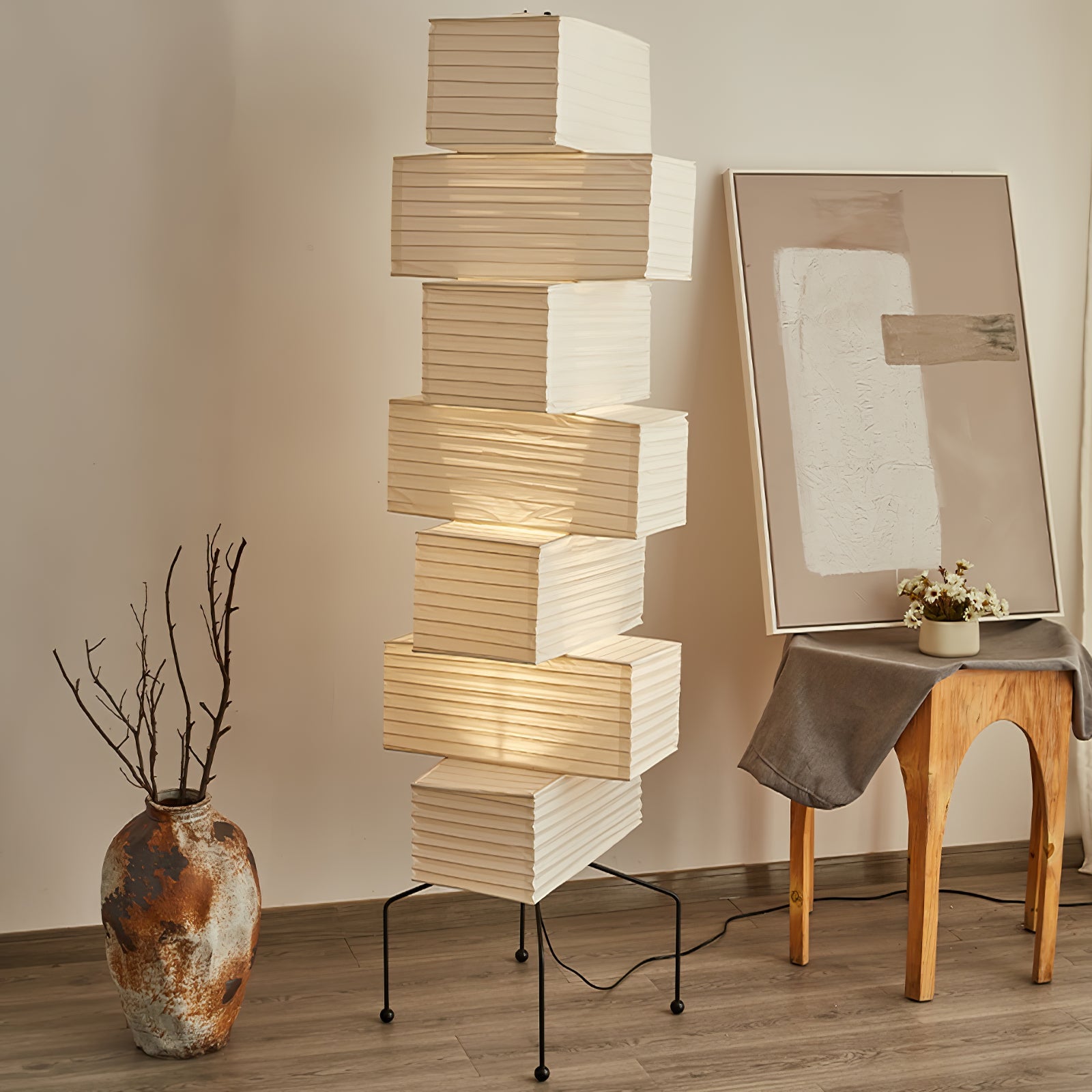 Lana Stacked Floor Lamp - Blowlighting