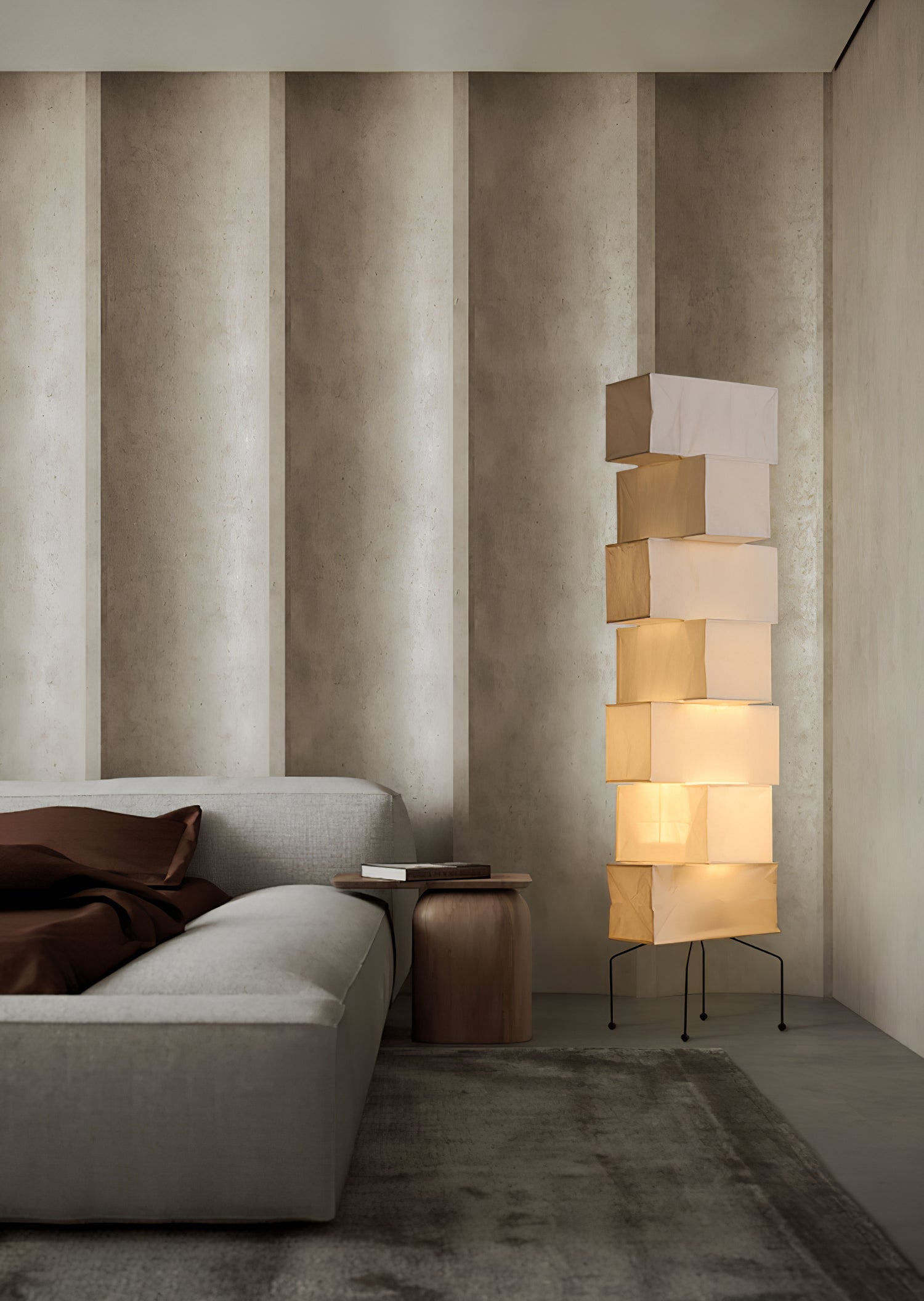 Lana Stacked Floor Lamp - Blowlighting