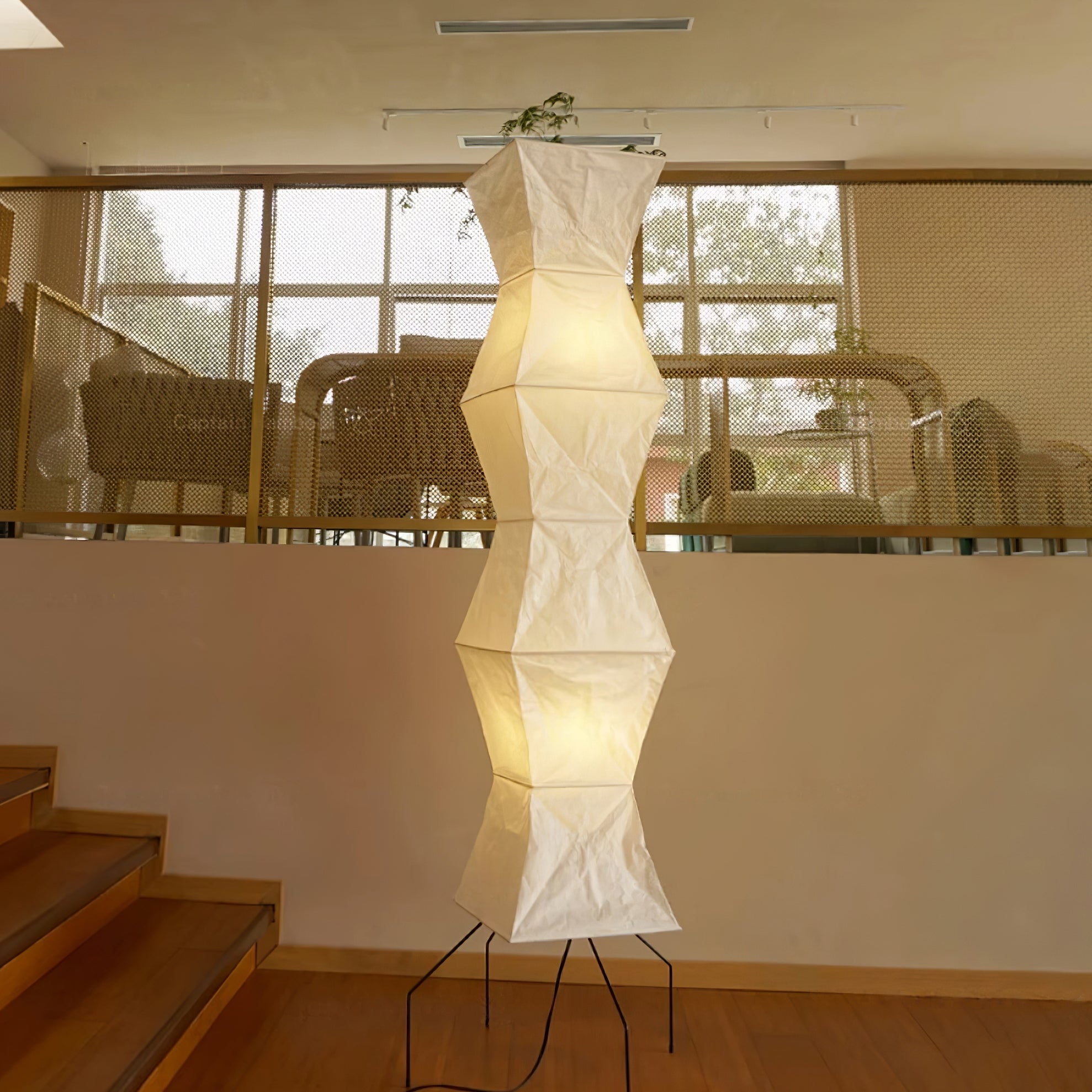 Rice Paper Floor Lamp - Blowlighting