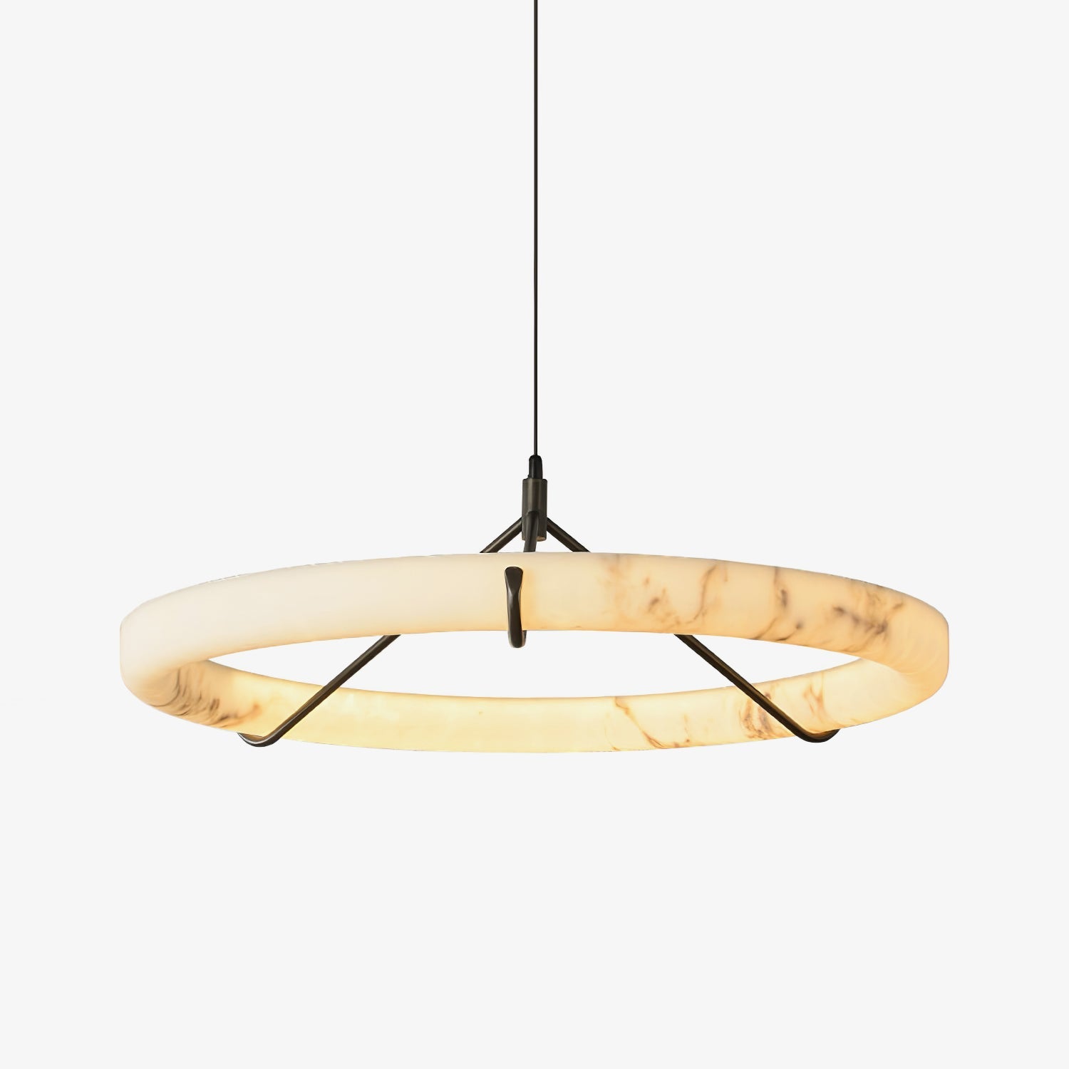 Aureon Modern Alabaster Pendant Light - Blowlighting