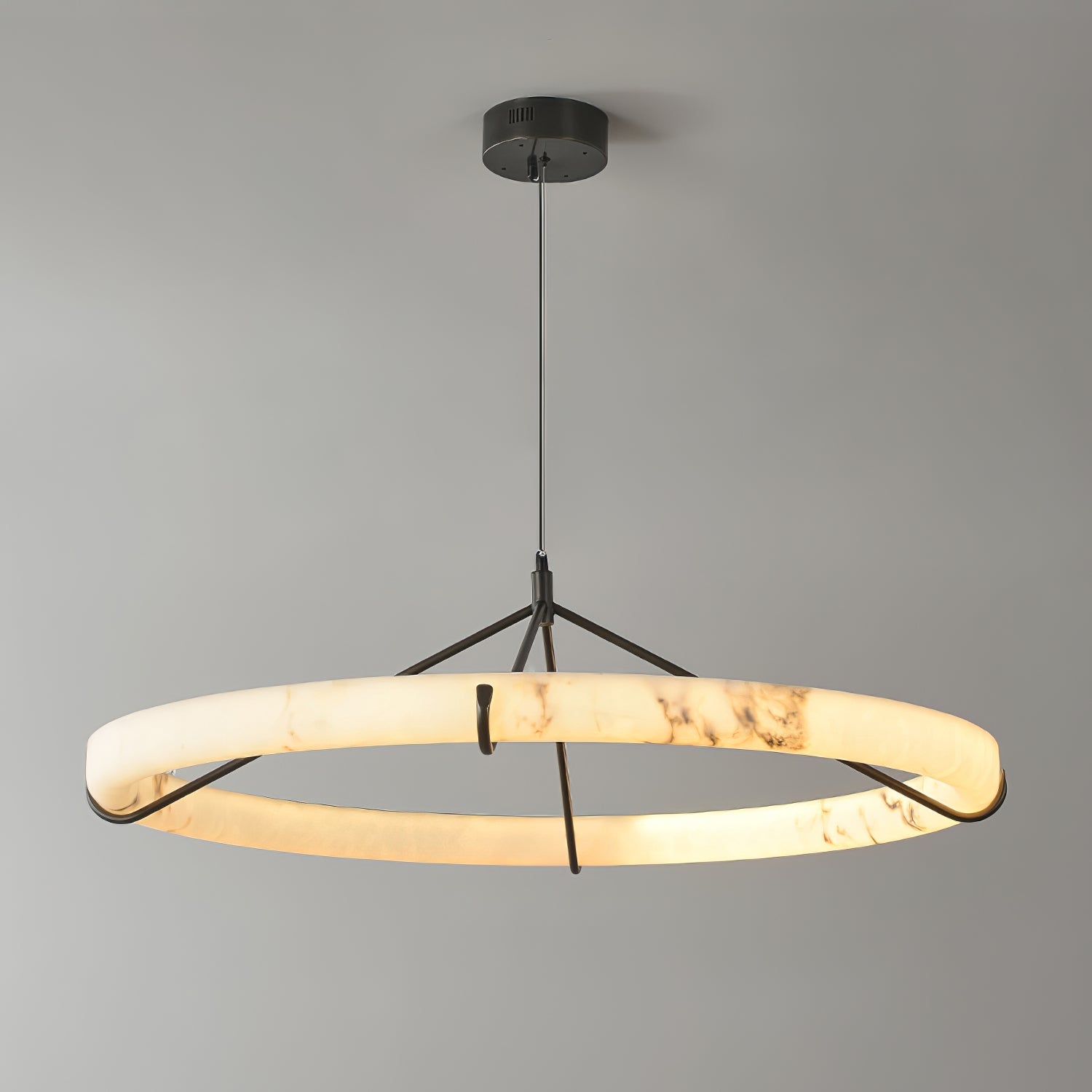 Aureon Modern Alabaster Pendant Light - Blowlighting