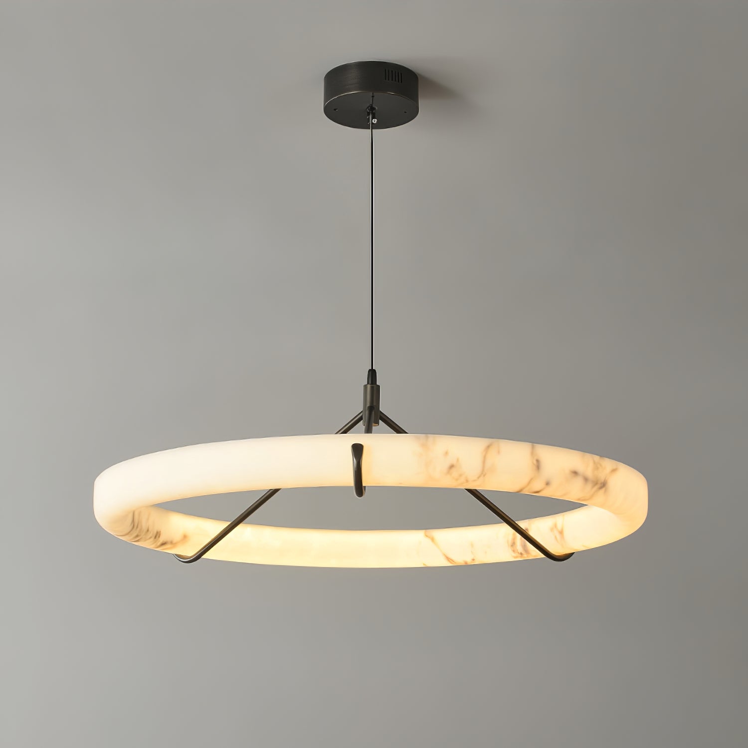 Aureon Modern Alabaster Pendant Light - Blowlighting
