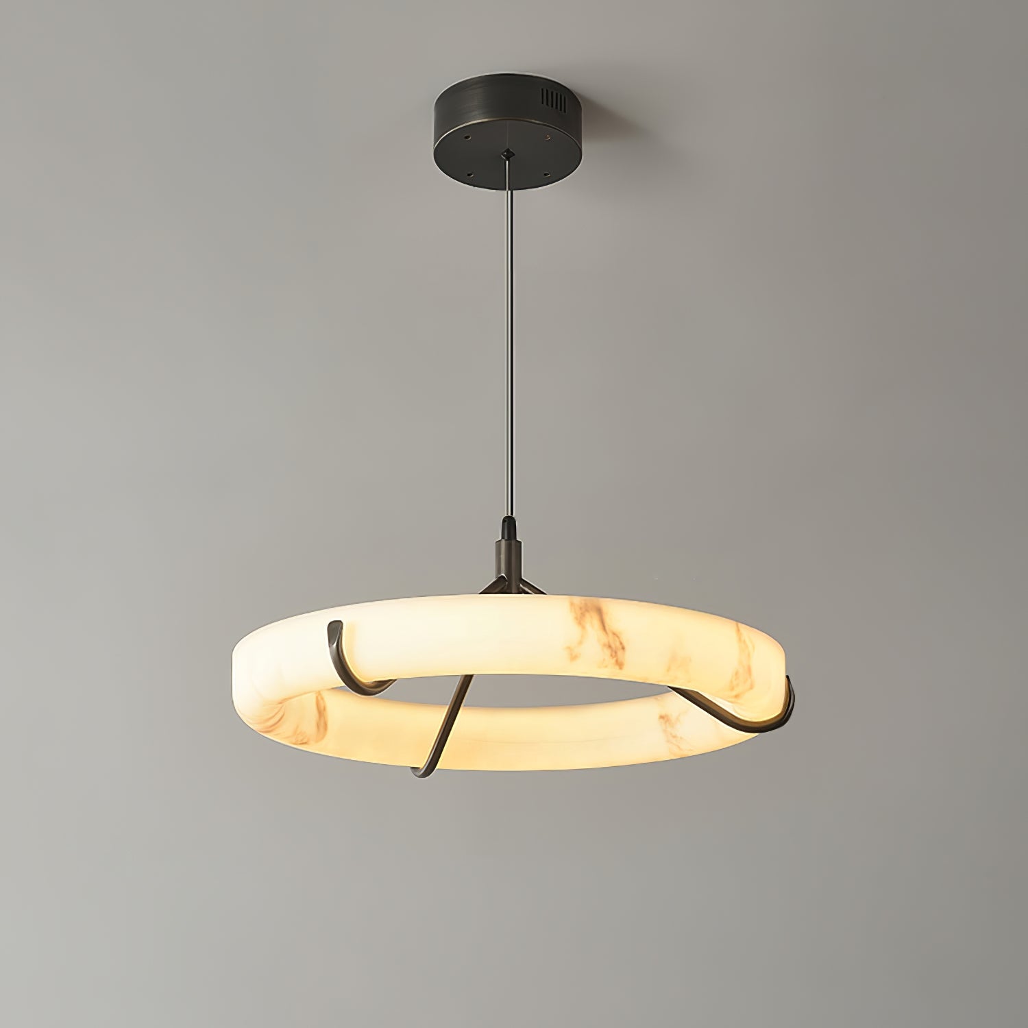 Aureon Modern Alabaster Pendant Light - Blowlighting