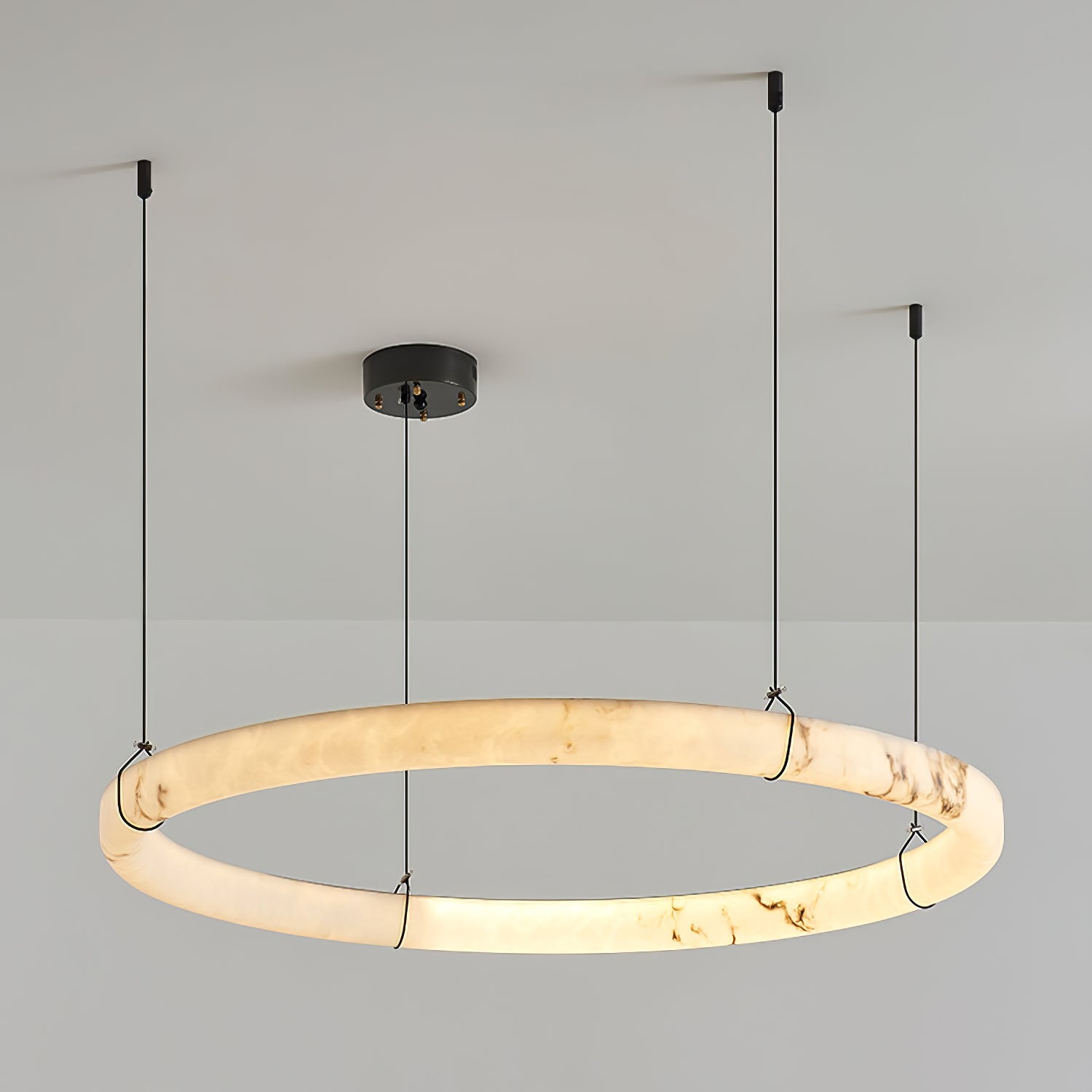 Aureon Modern Alabaster Pendant Light - Blowlighting
