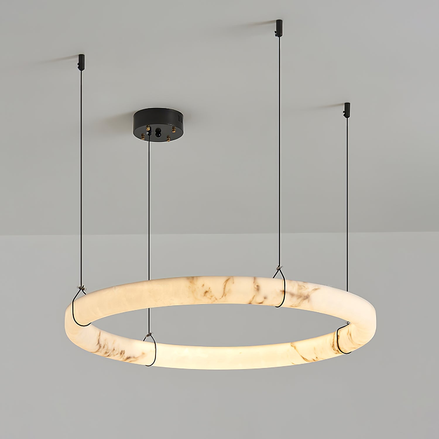 Aureon Modern Alabaster Pendant Light - Blowlighting