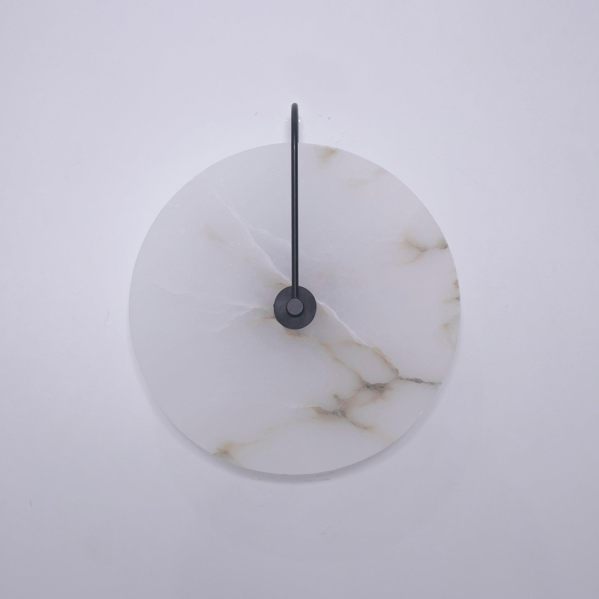 Elaris Alabaster Globe Wall Lamp - Blowlighting