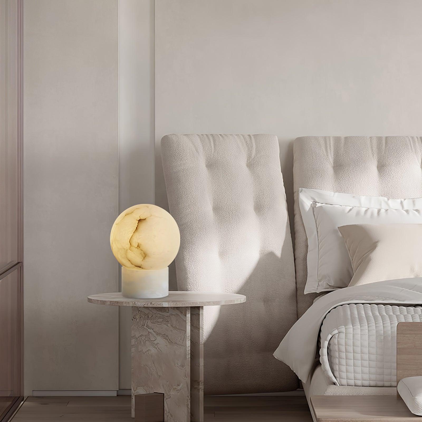 Liora Modern Alabaster Table Lamp - Blowlighting