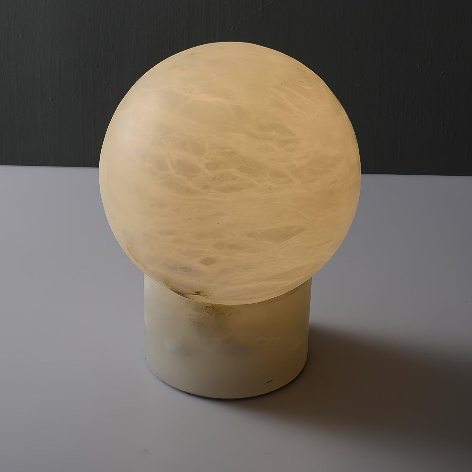Liora Modern Alabaster Table Lamp - Blowlighting