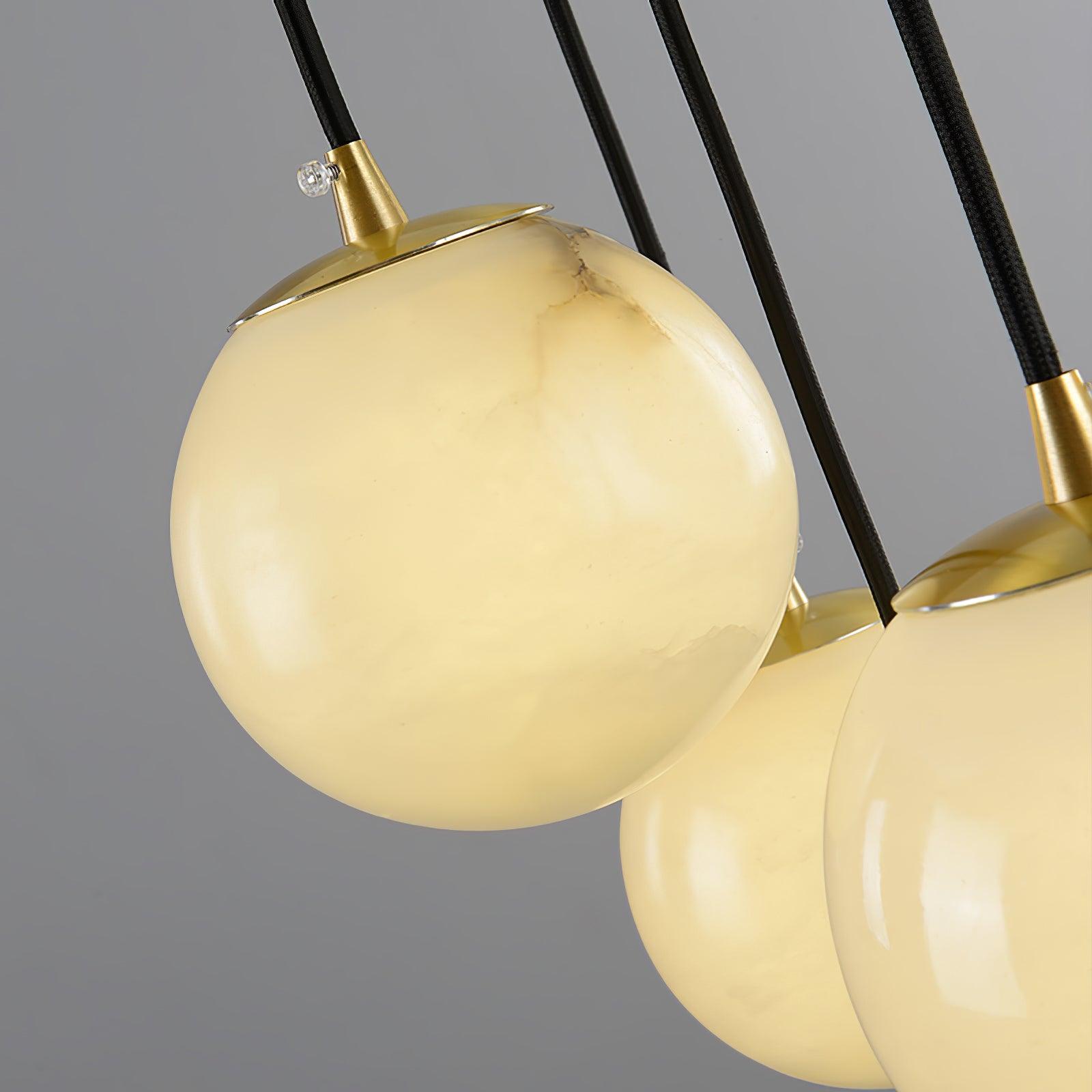 Ilaria Alabaster Pendant Light Chandelier - Blowlighting