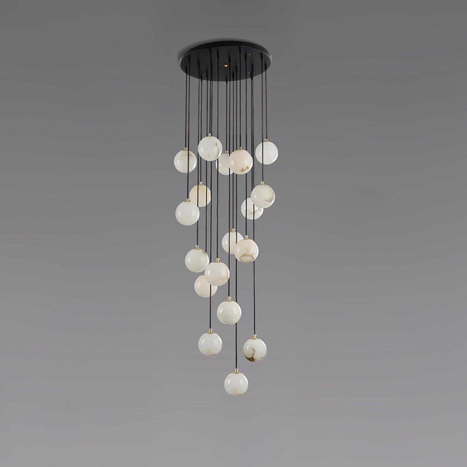 Ilaria Alabaster Pendant Light Chandelier - Blowlighting