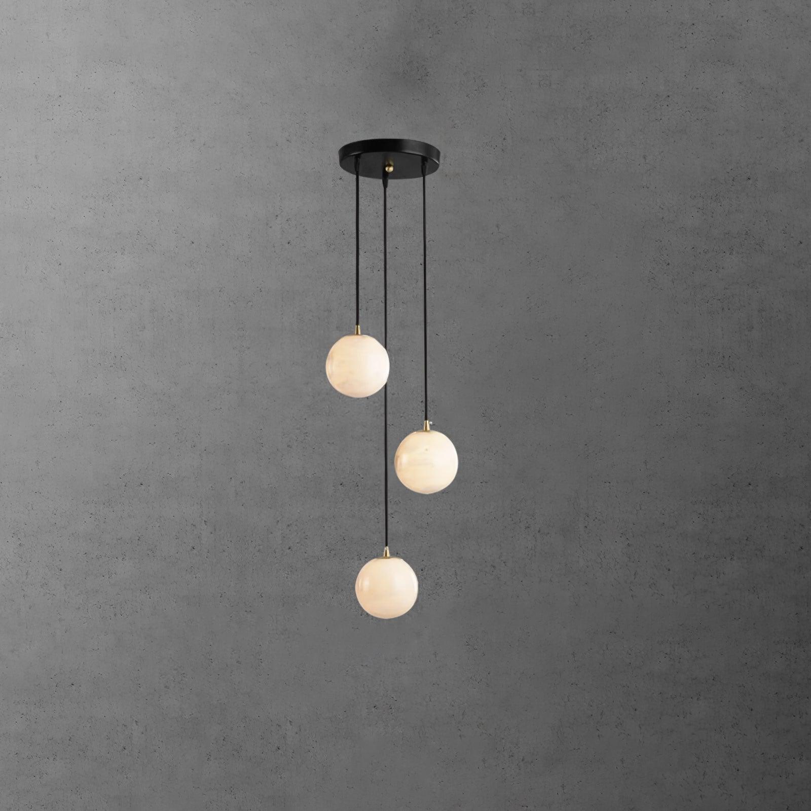 Ilaria Alabaster Pendant Light Chandelier - Blowlighting