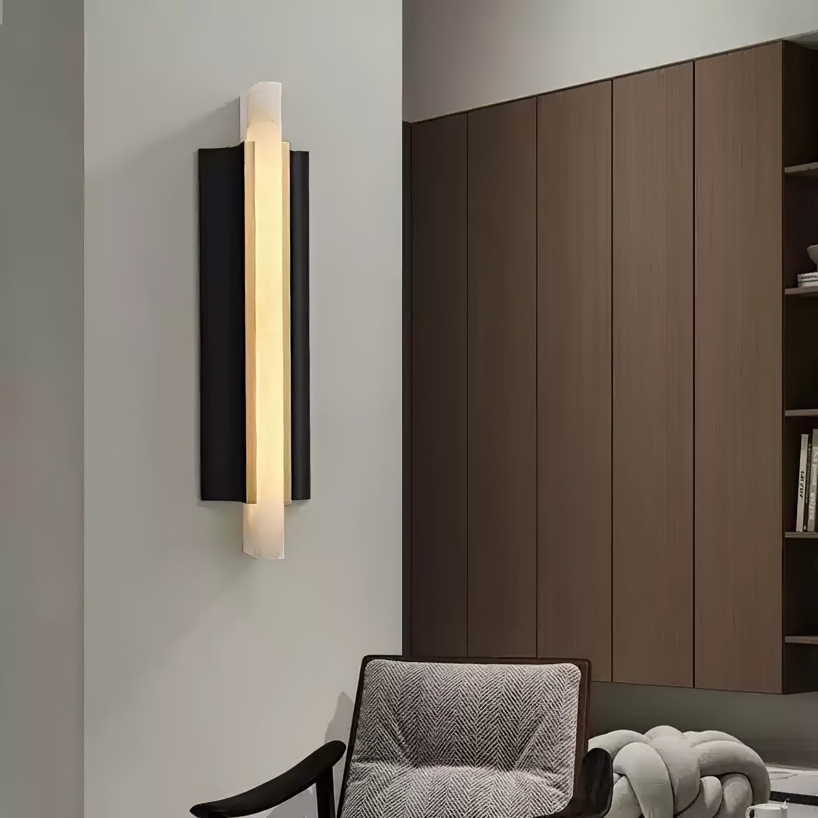 Aurelian Modern Alabaster Wall Light - Blowlighting