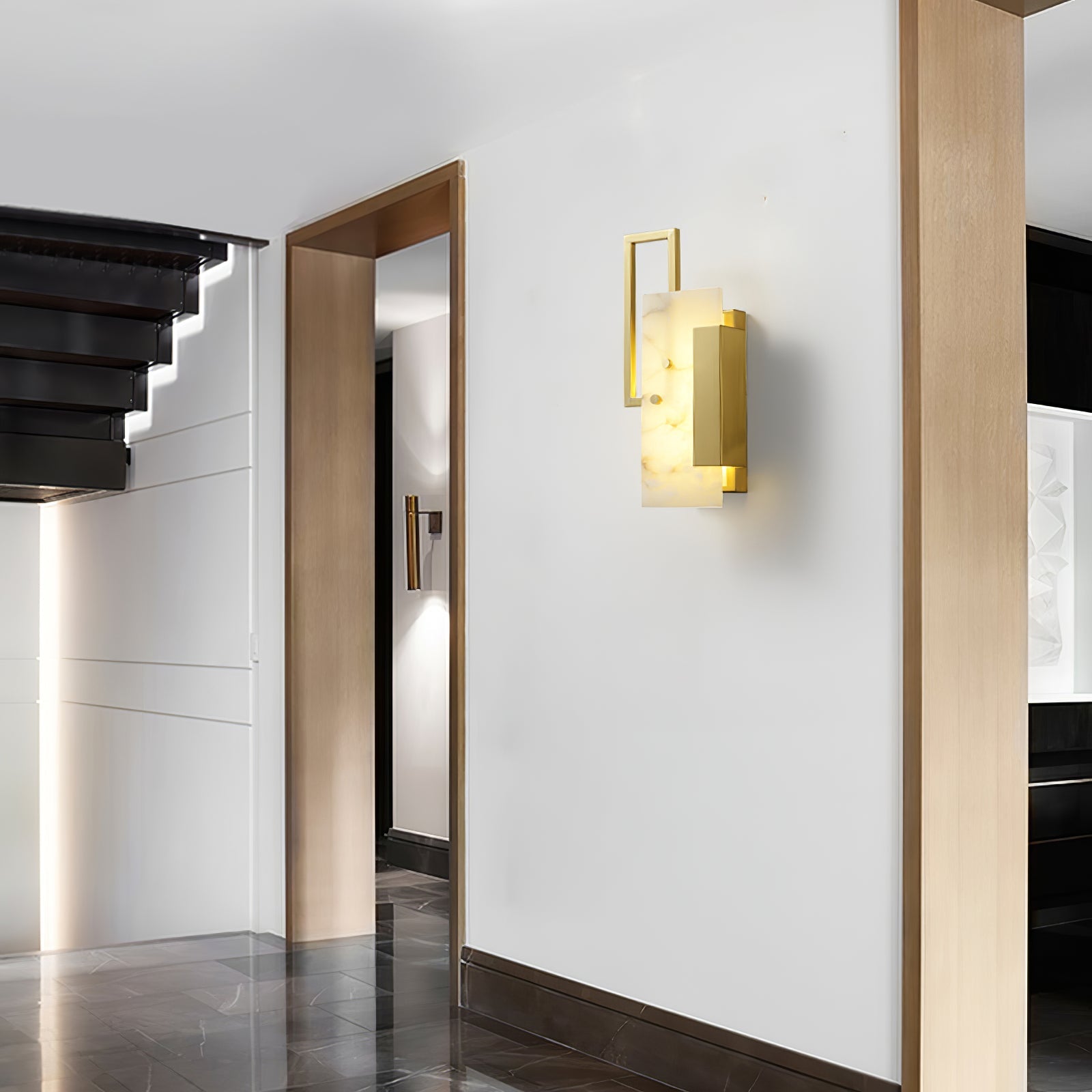 Orion Alabaster Wall Lamp - Blowlighting
