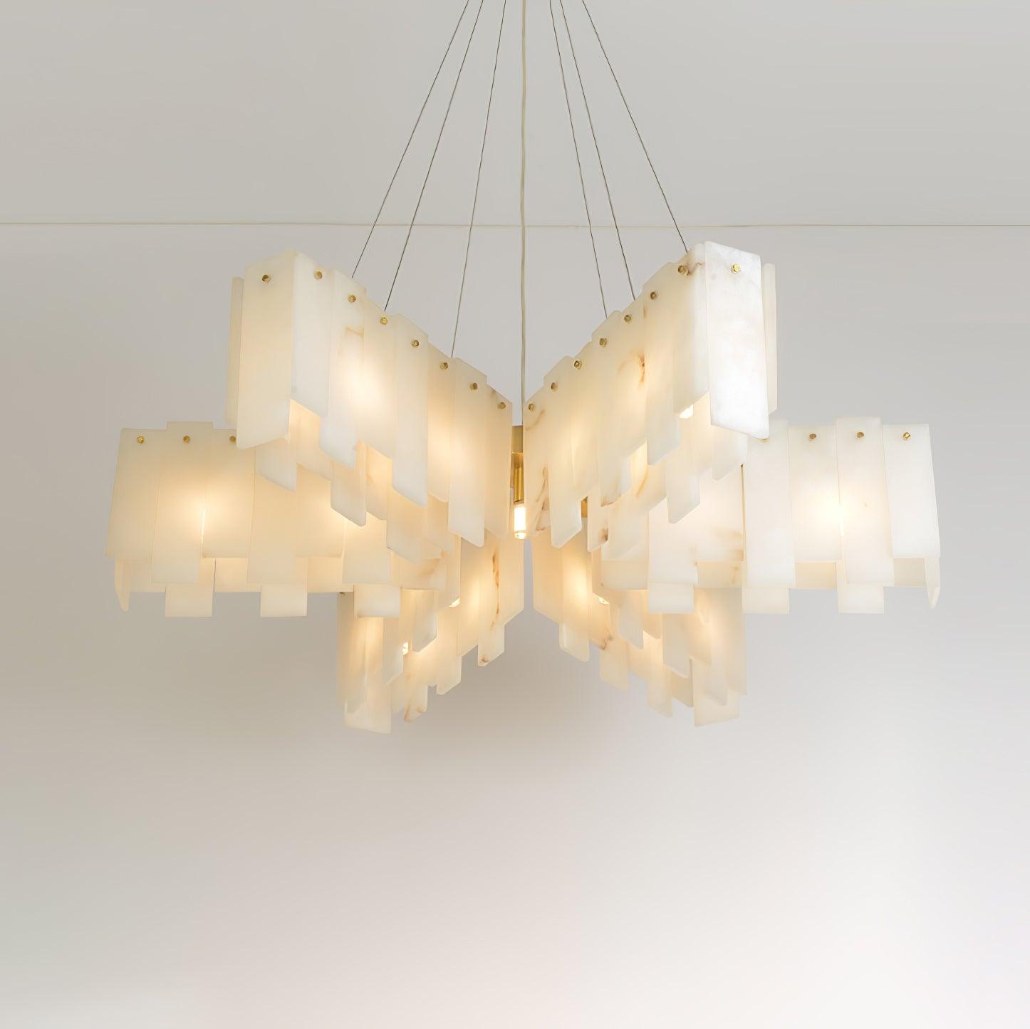 Vevelila Alabaster Chandelier - Blowlighting