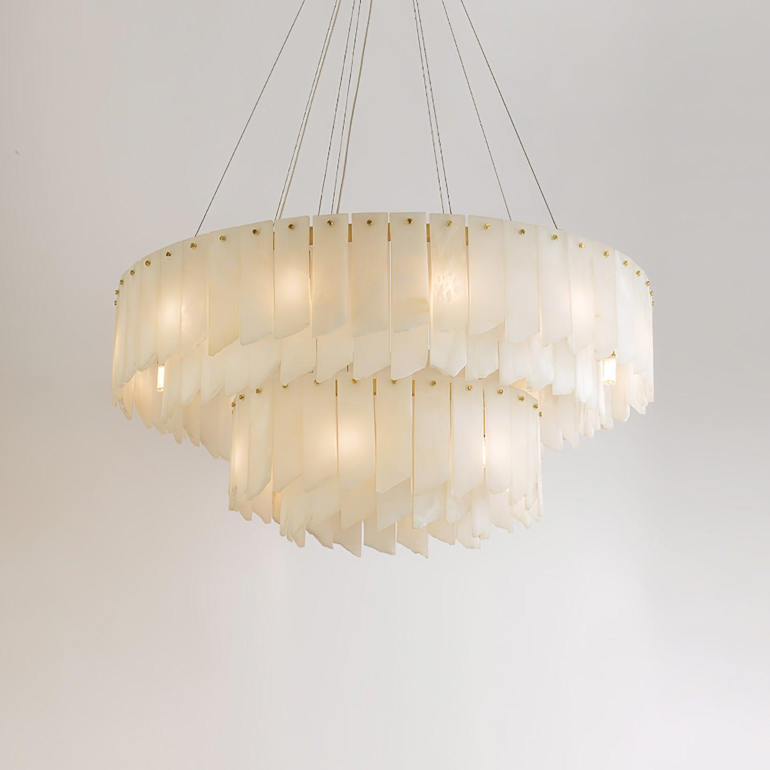 Vevelila Alabaster Chandelier - Blowlighting