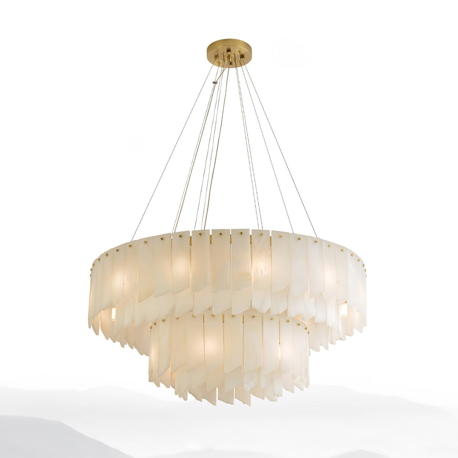 Vevelila Alabaster Chandelier - Blowlighting