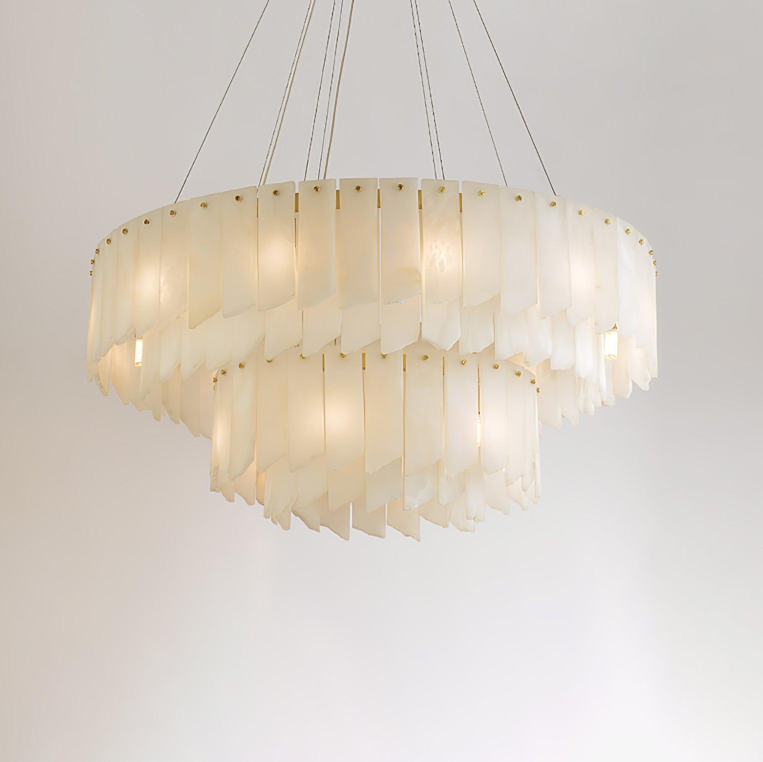 Vevelila Alabaster Chandelier - Blowlighting