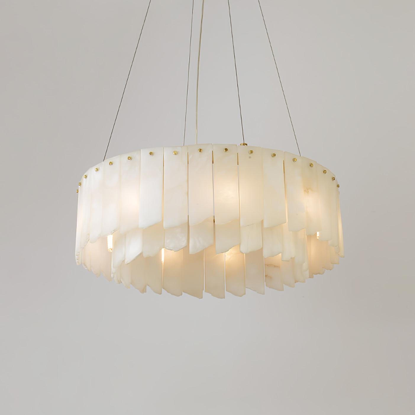 Vevelila Alabaster Chandelier - Blowlighting