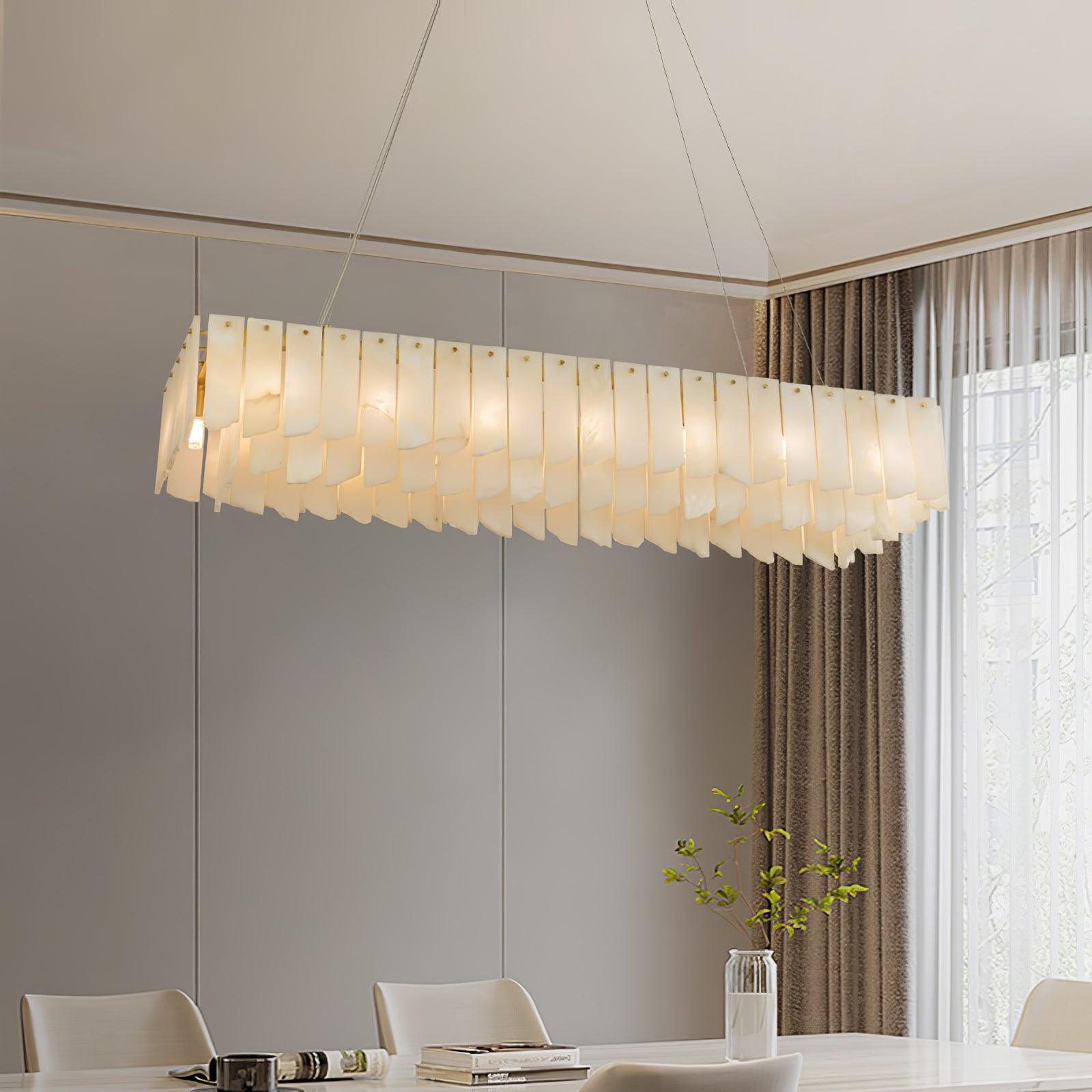 Vevelila Alabaster Chandelier - Blowlighting