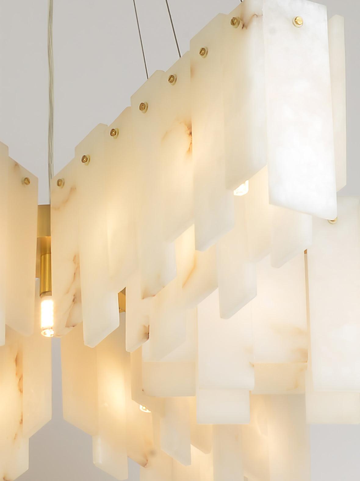 Vevelila Alabaster Chandelier - Blowlighting