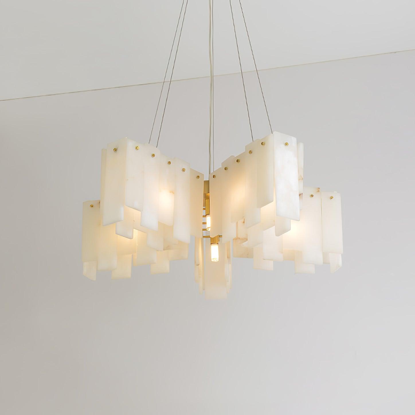 Vevelila Alabaster Chandelier - Blowlighting