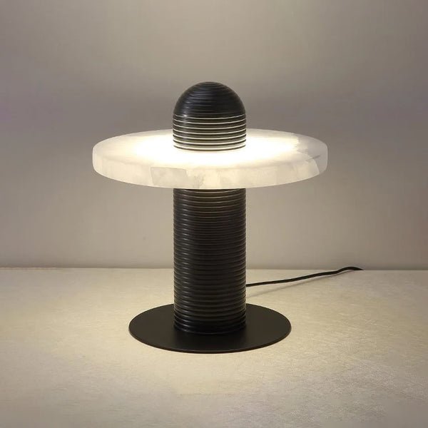 Nerio Modern Alabaster Table Lamp - Blowlighting