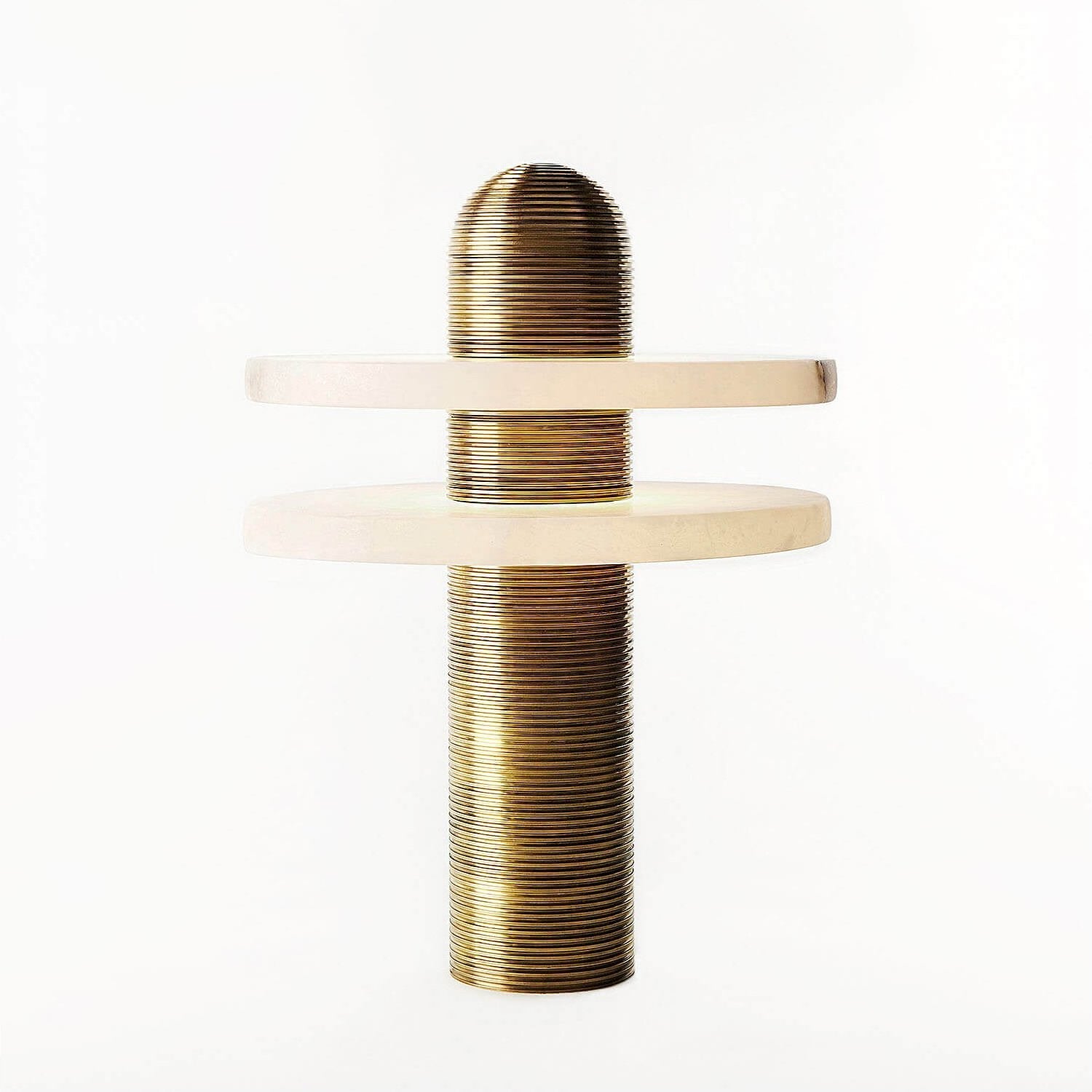 Nerio Modern Alabaster Table Lamp - Blowlighting