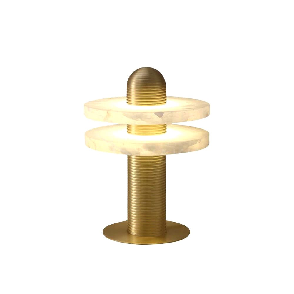 Nerio Modern Alabaster Table Lamp - Blowlighting