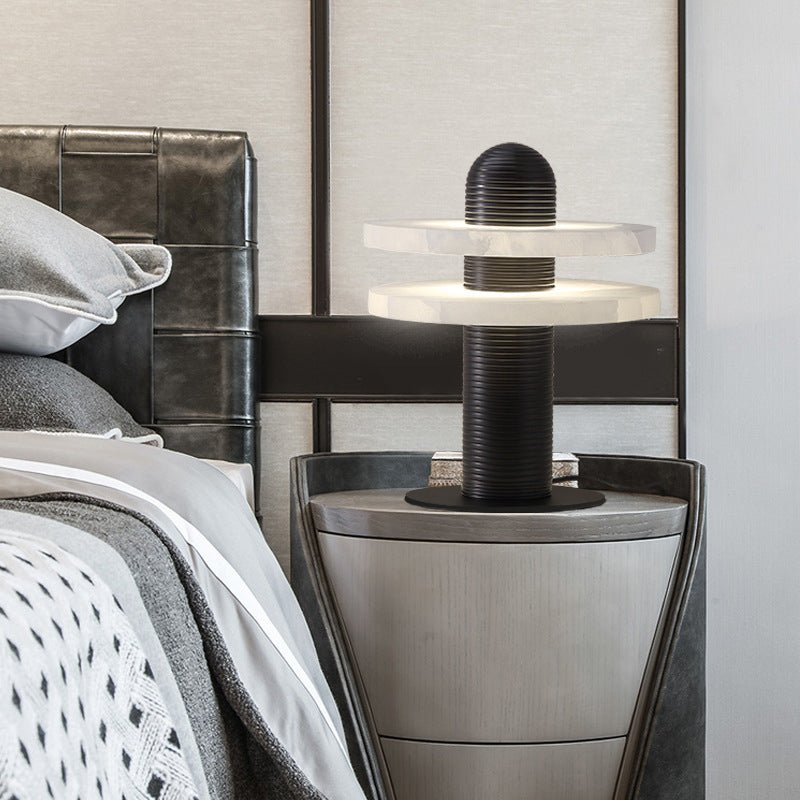 Nerio Modern Alabaster Table Lamp - Blowlighting