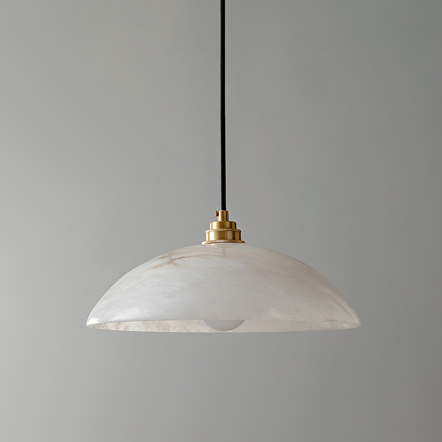 Nerea Minimalist Alabaster Pendant Light - Blowlighting
