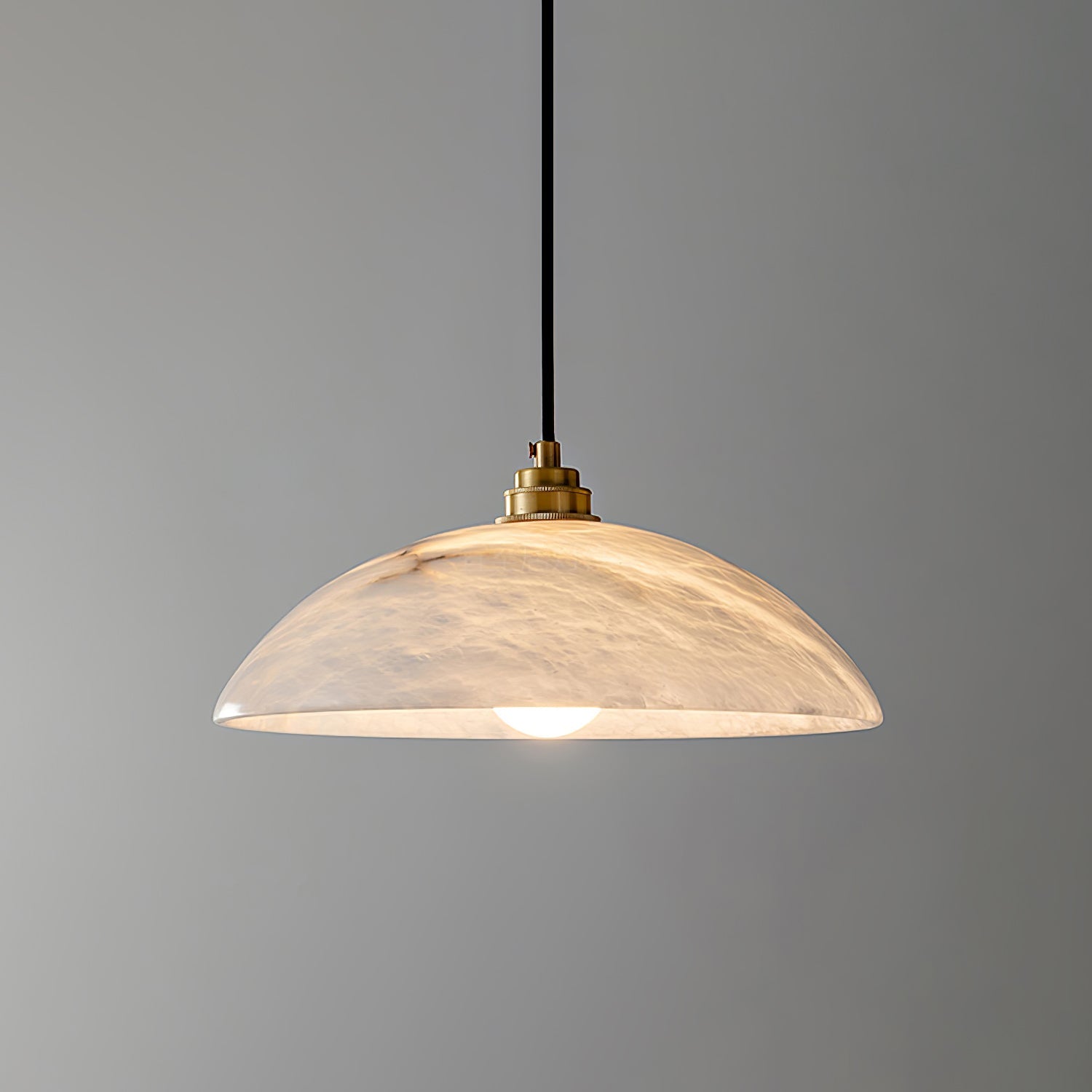 Nerea Minimalist Alabaster Pendant Light - Blowlighting