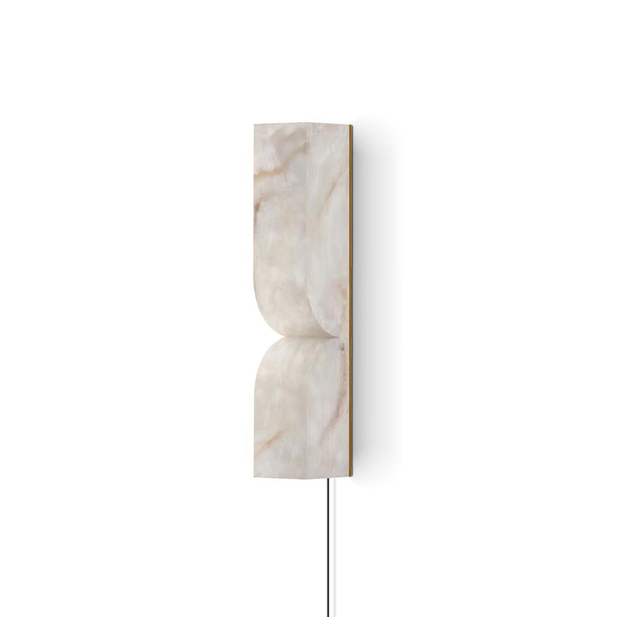 Imiraris Minimalist Alabaster Wall Light - Blowlighting