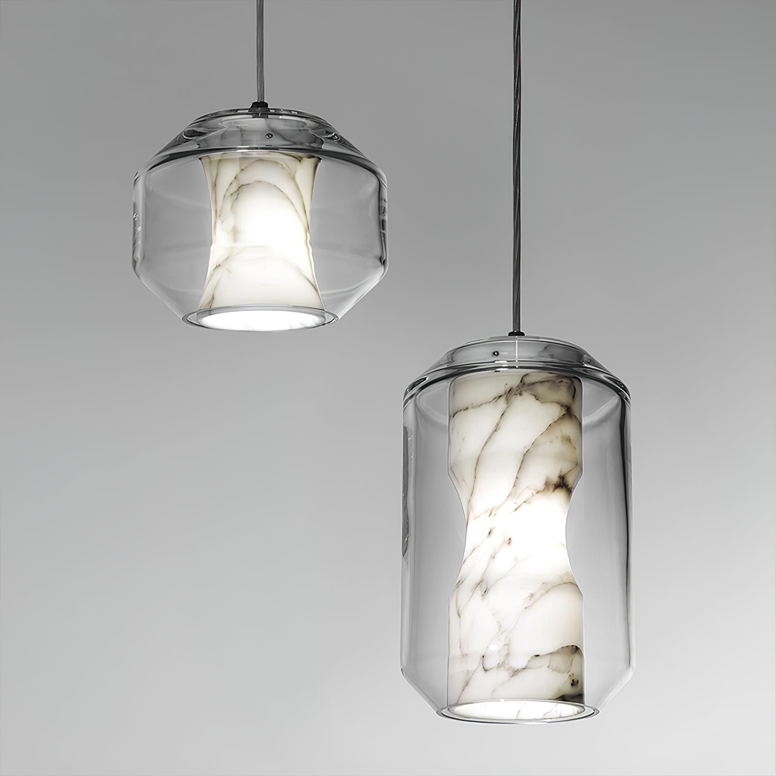 Elaris Alabaster Pendant Light - Blowlighting