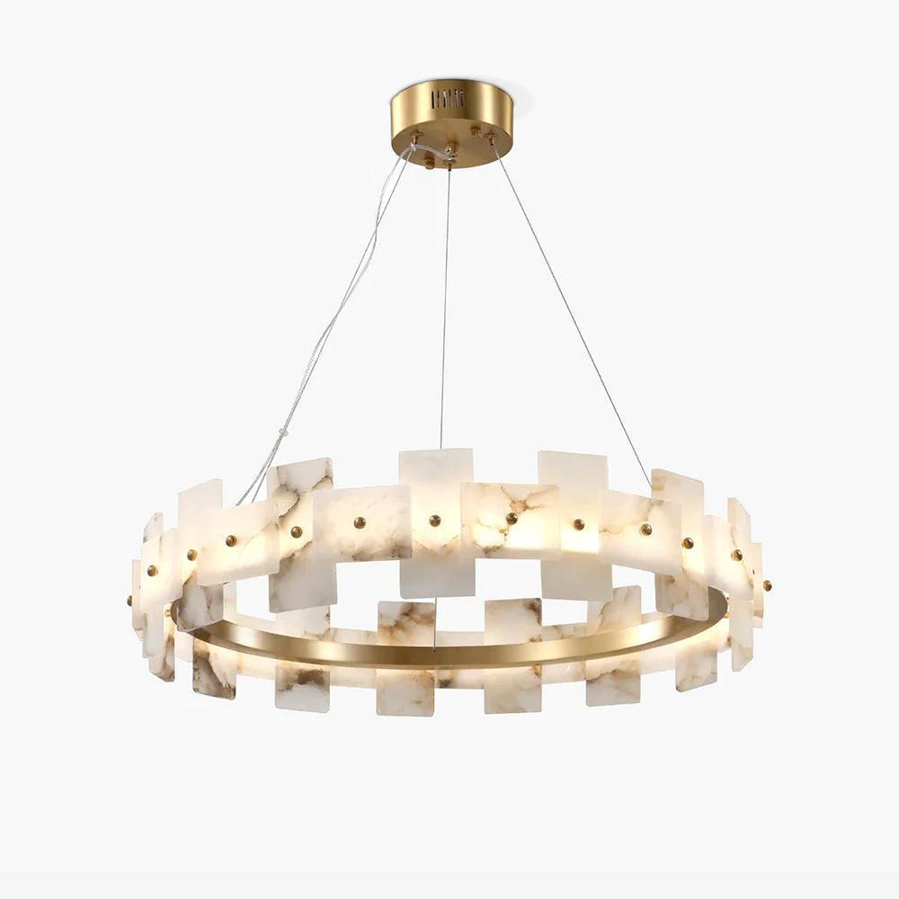 Casolarae Alabaster Chandelier Light - Blowlighting