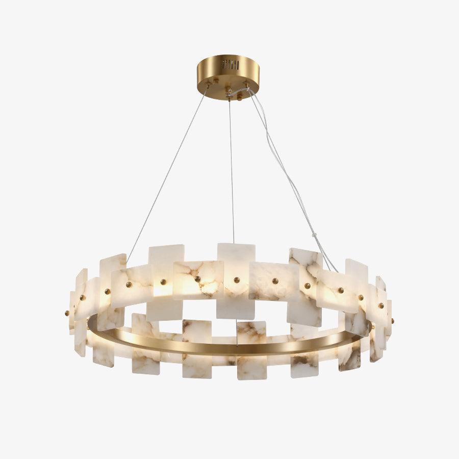 Casolarae Alabaster Chandelier Light - Blowlighting