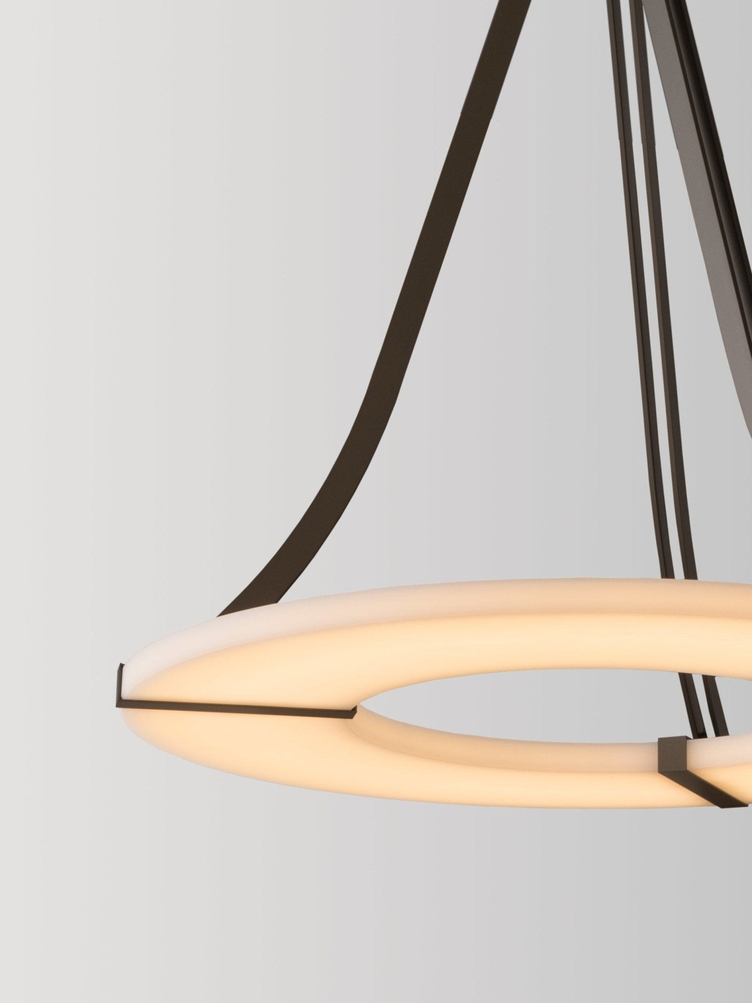 Althea Alabaster Ring Pendant Light - Blowlighting
