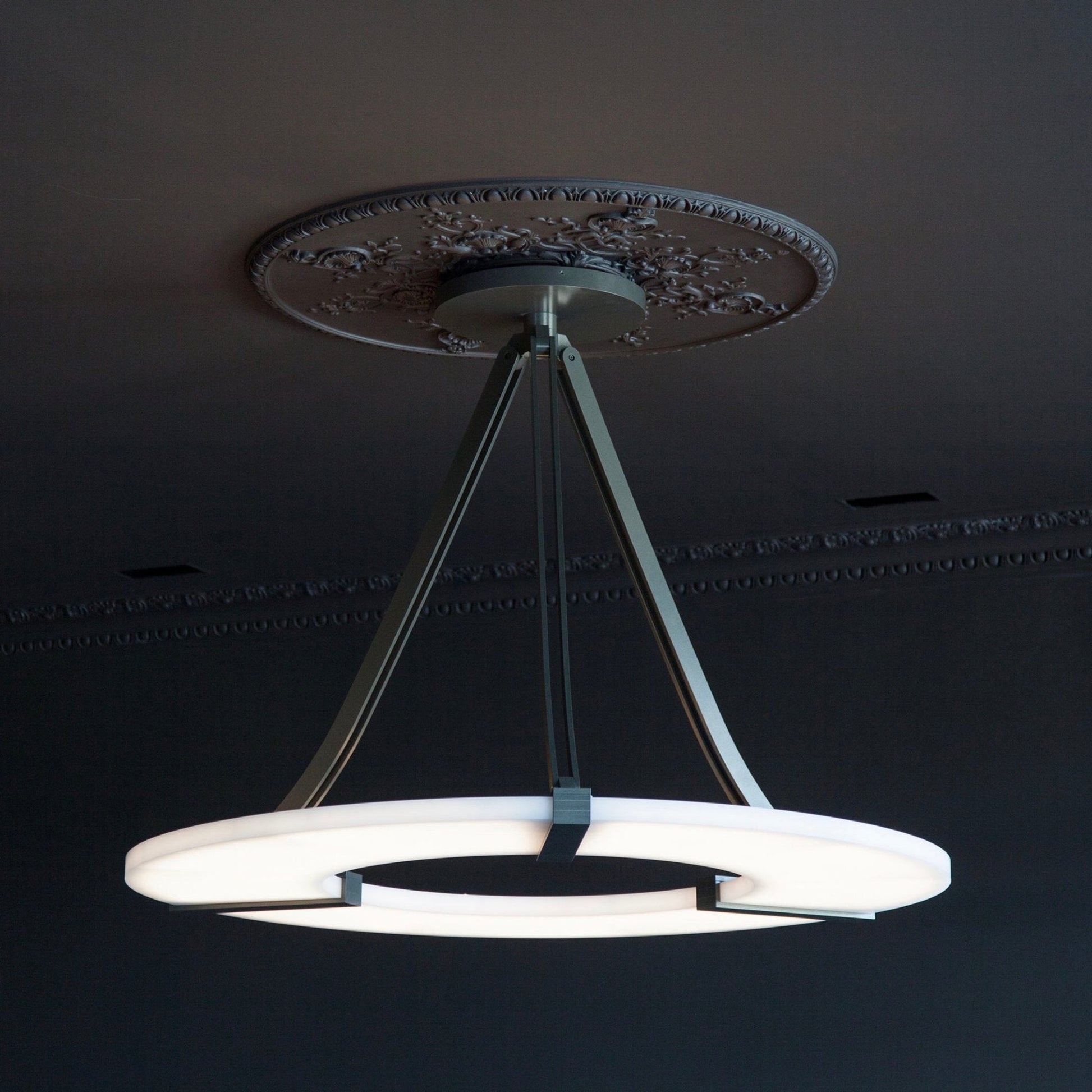 Althea Alabaster Ring Pendant Light - Blowlighting