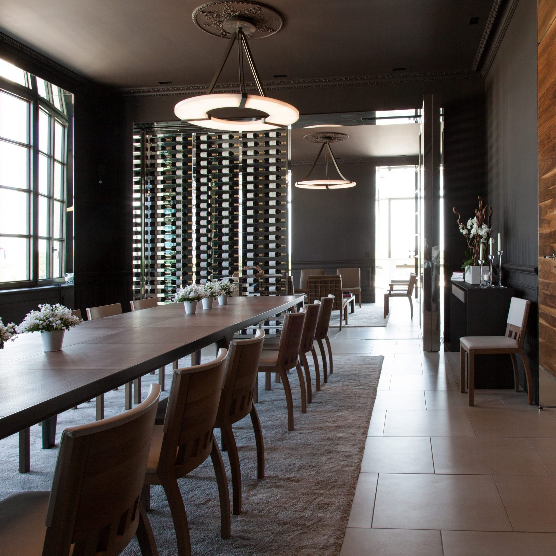 Althea Alabaster Ring Pendant Light - Blowlighting