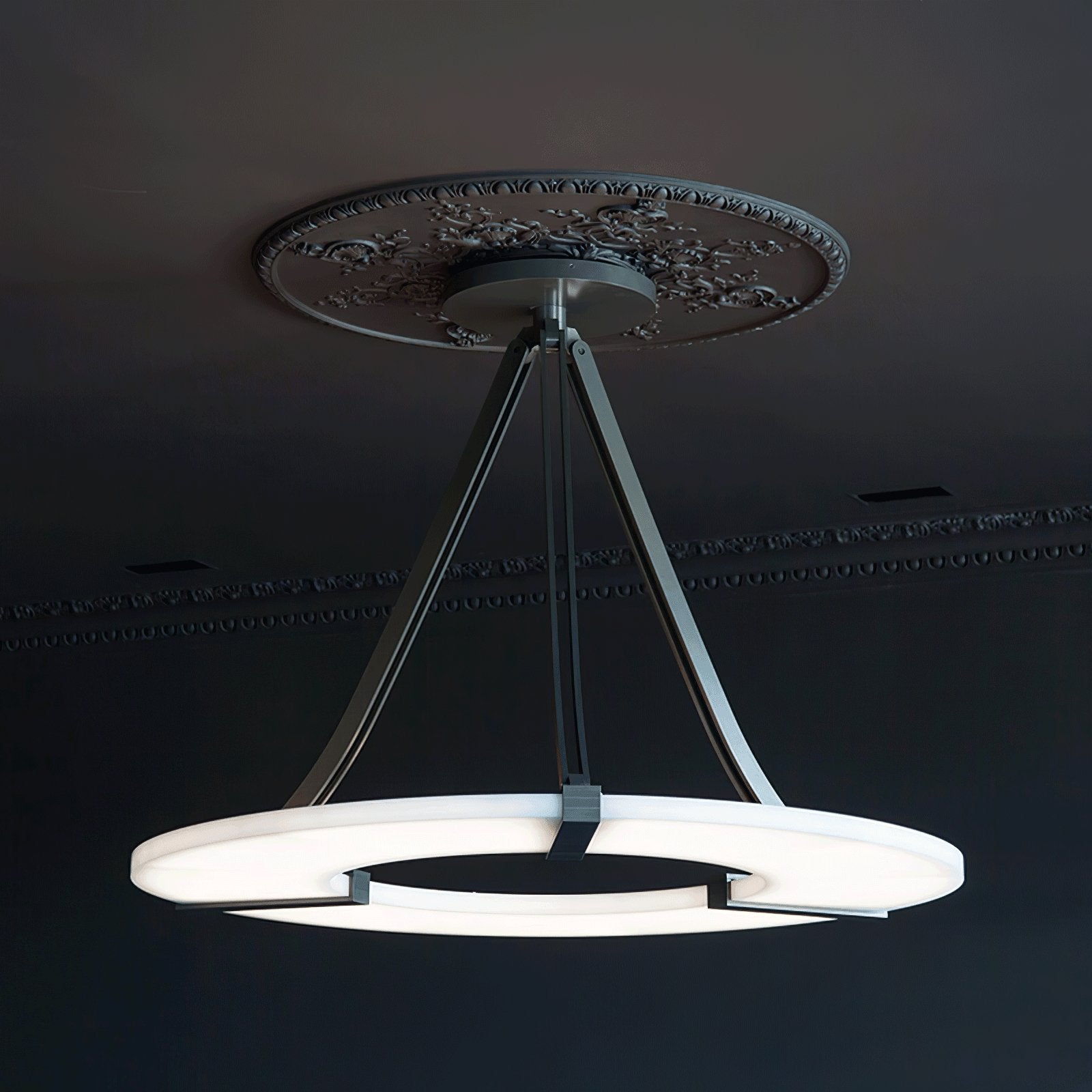 Althea Alabaster Ring Pendant Light - Blowlighting