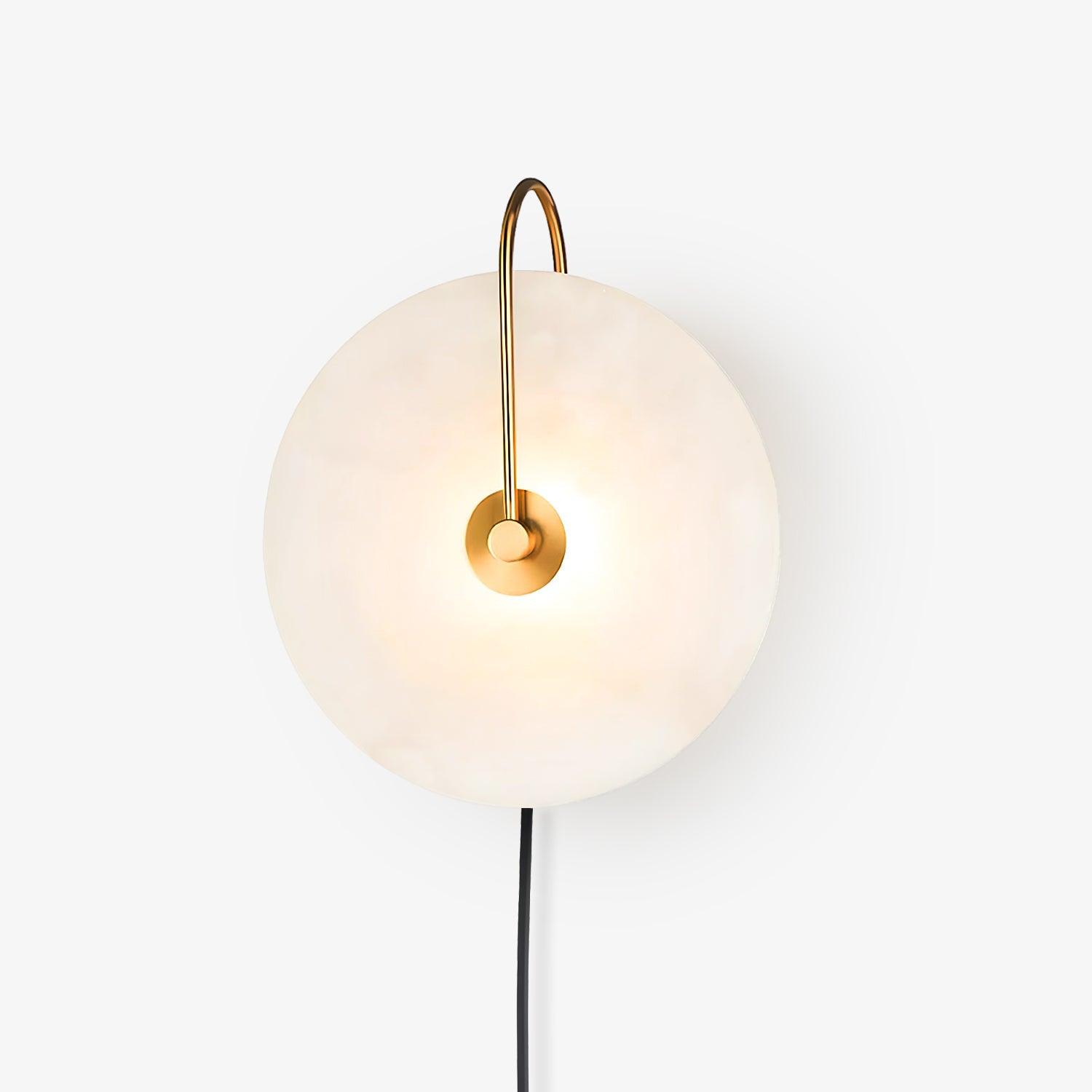 Ceraeyra Alabaster Globe Wall Light - Blowlighting
