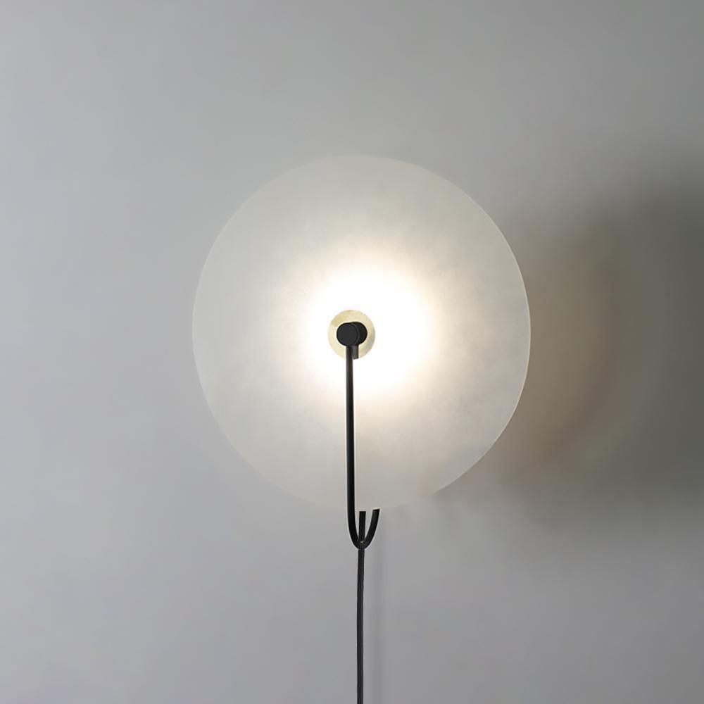 Ceraeyra Alabaster Globe Wall Light - Blowlighting