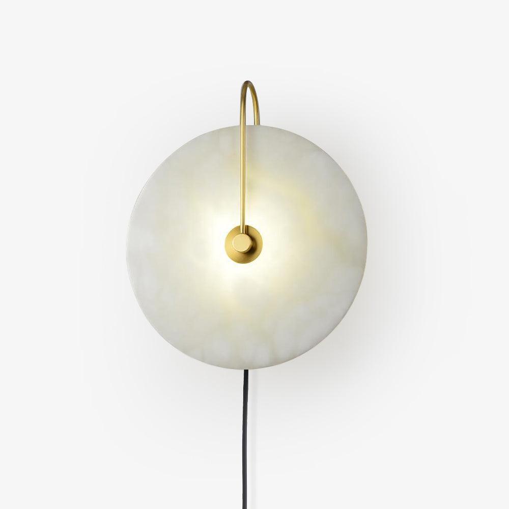 Ceraeyra Alabaster Globe Wall Light - Blowlighting