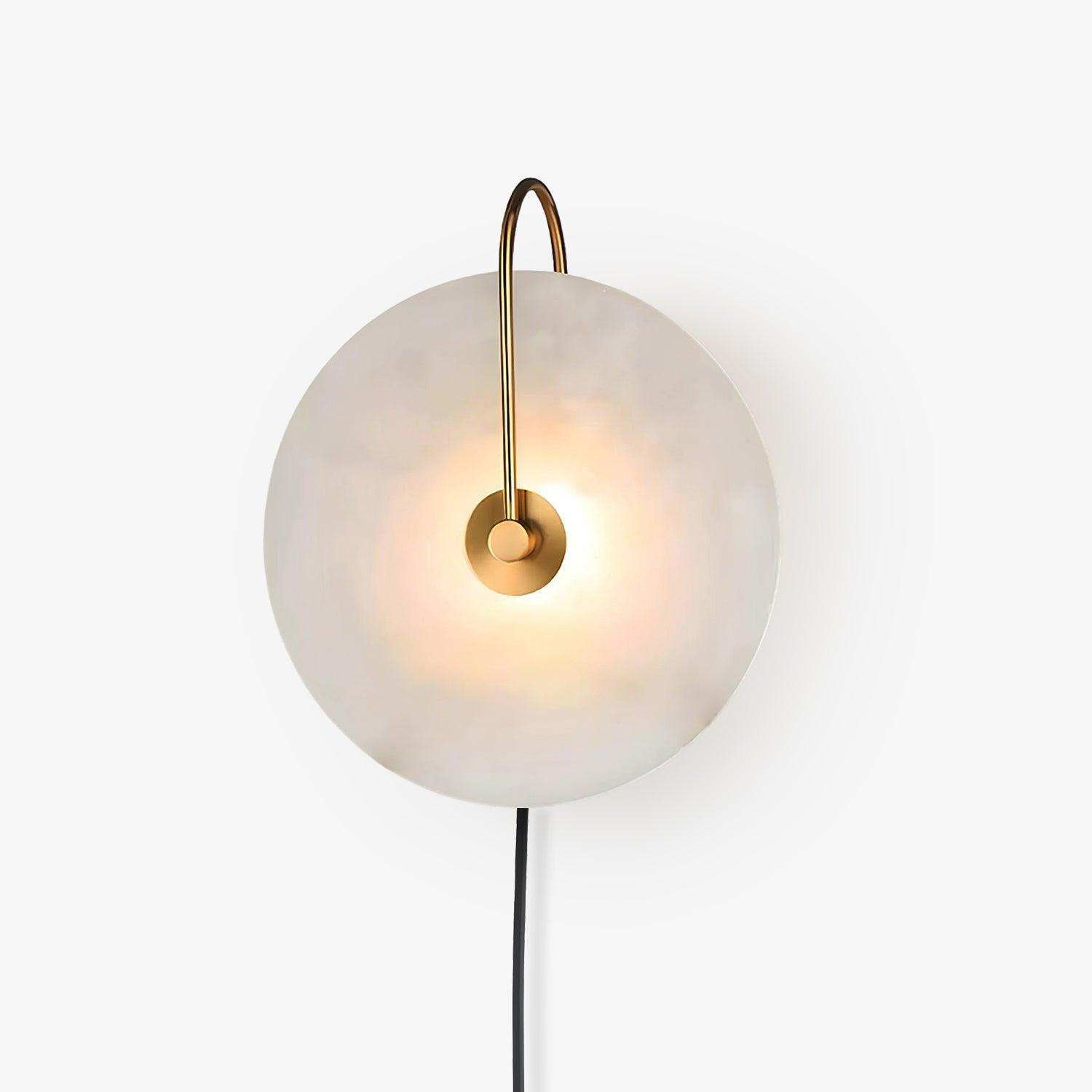 Ceraeyra Alabaster Globe Wall Light - Blowlighting